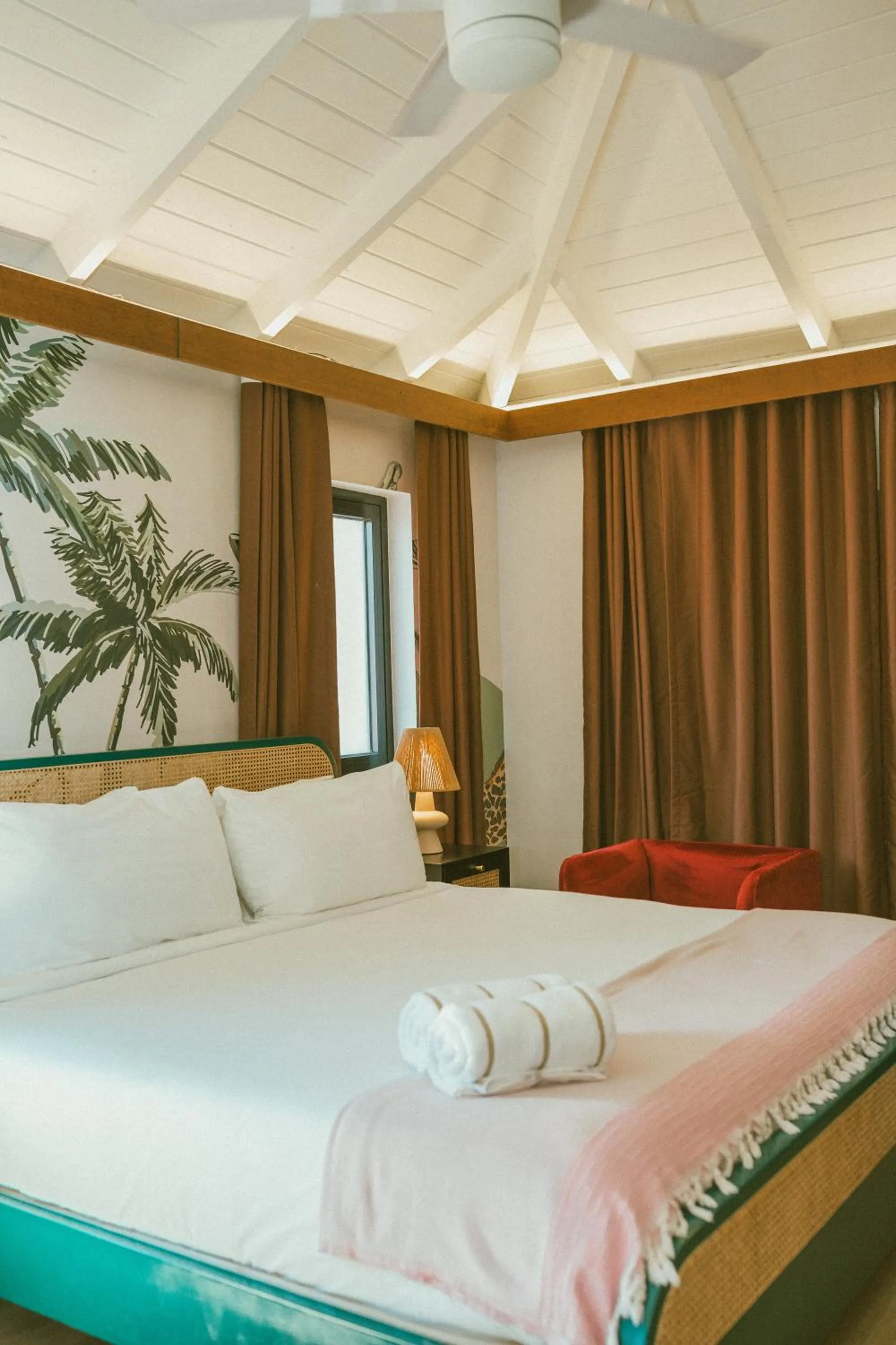 Bed in The Pink Palm Hotel - Adults Only