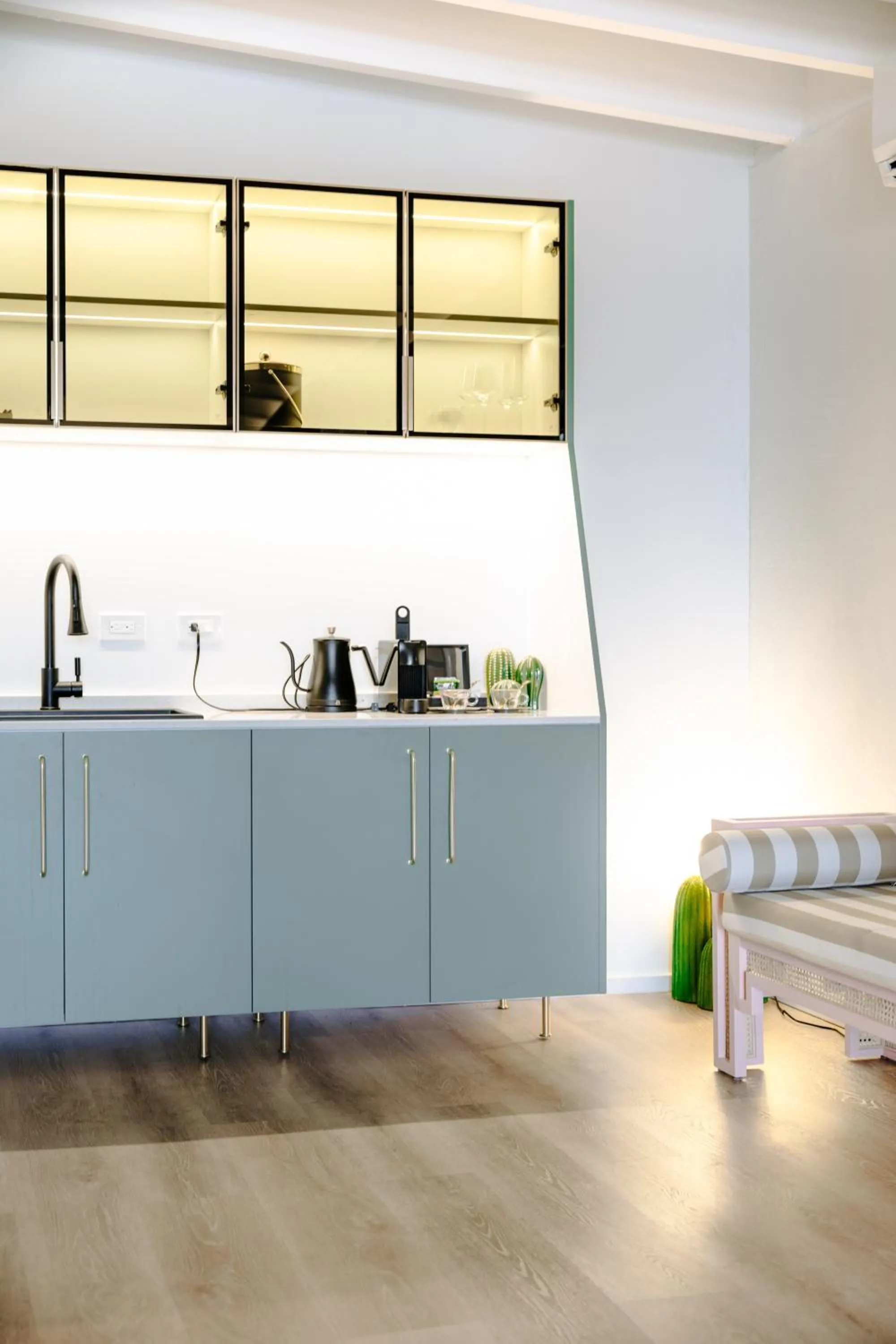 Kitchen or kitchenette in The Pink Palm Hotel - Adults Only