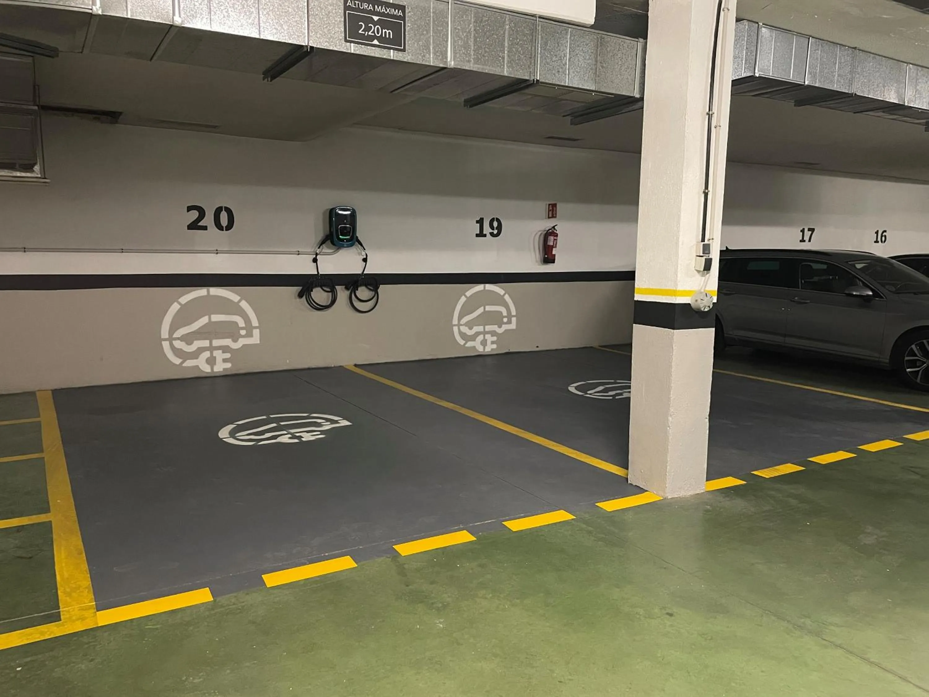 Parking in Hotel Maria Cristina