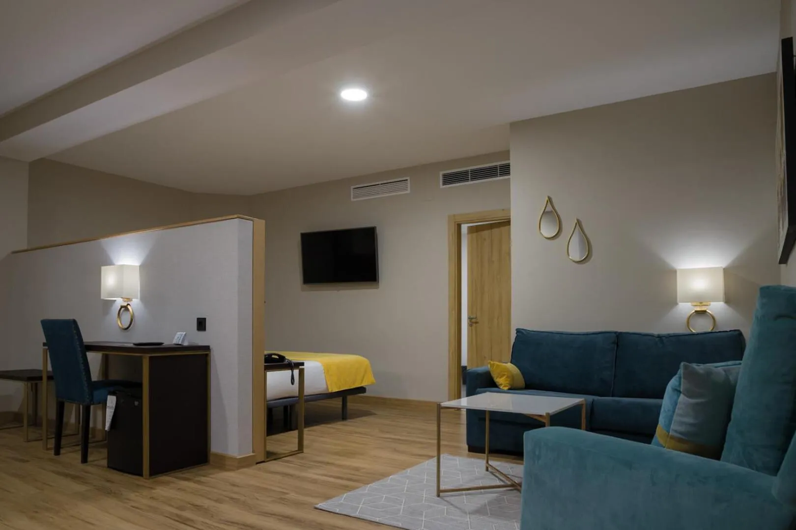 Decorative detail in Hotel Zentral Mayoral