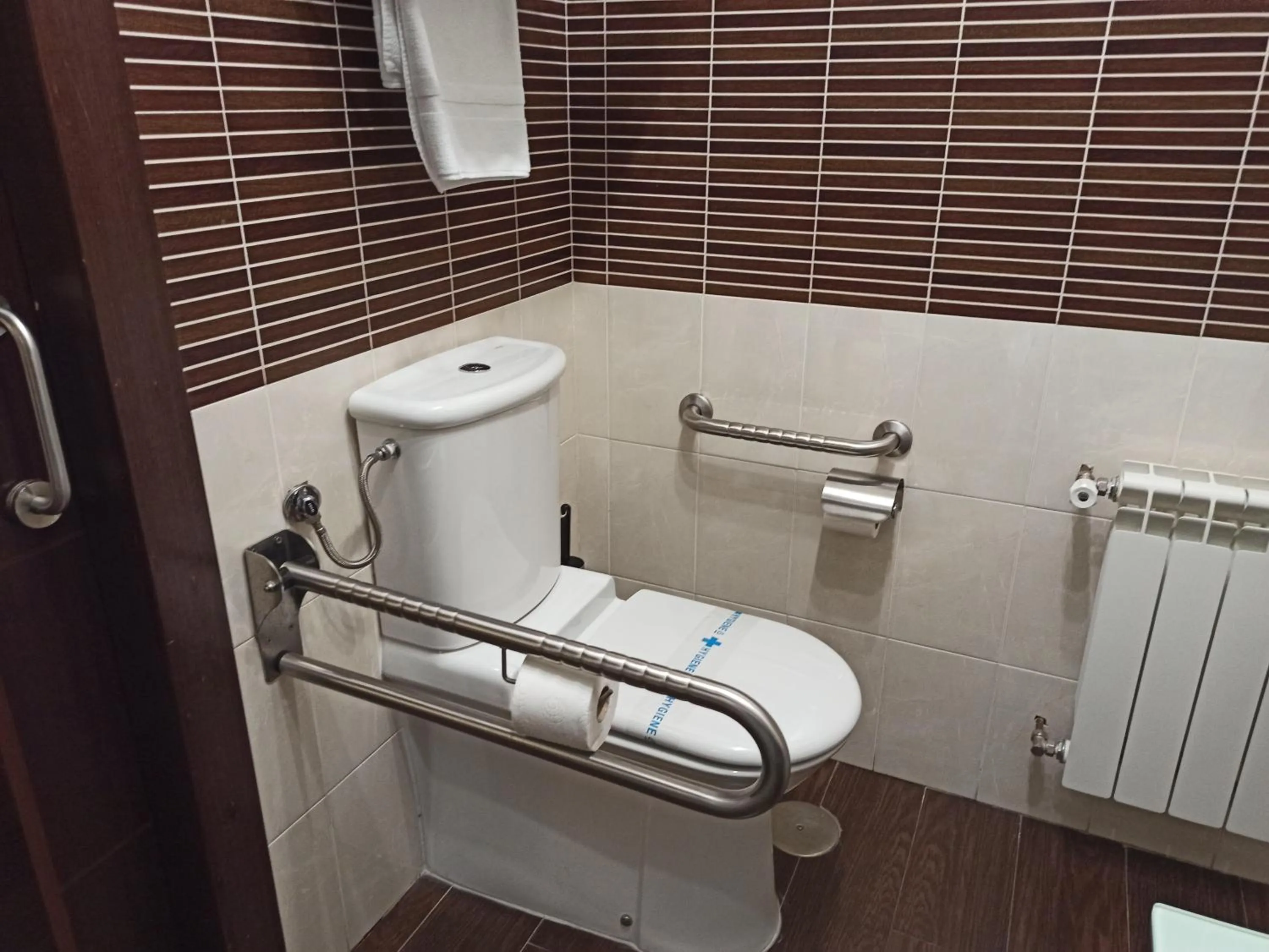 Bathroom in Hotel Hidalgo