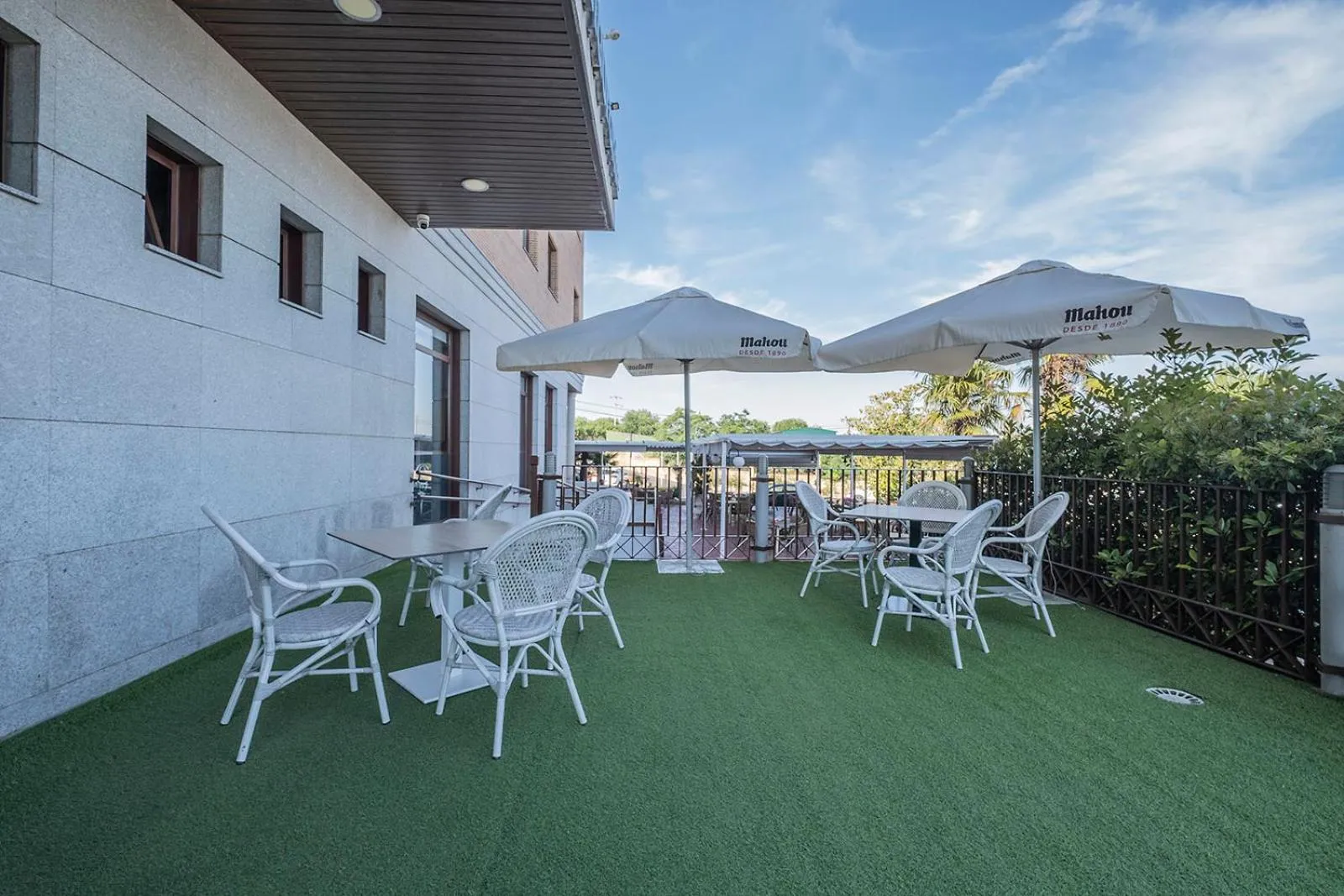 Patio in Hotel Hidalgo