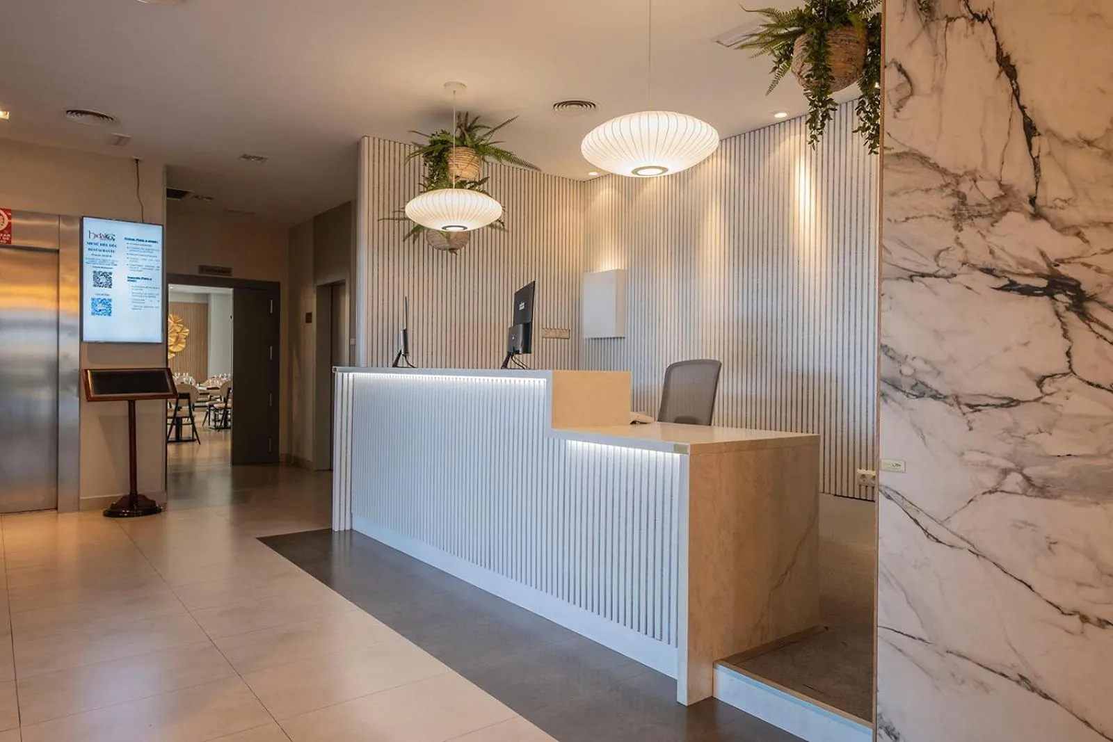 Lobby or reception in Hotel Hidalgo