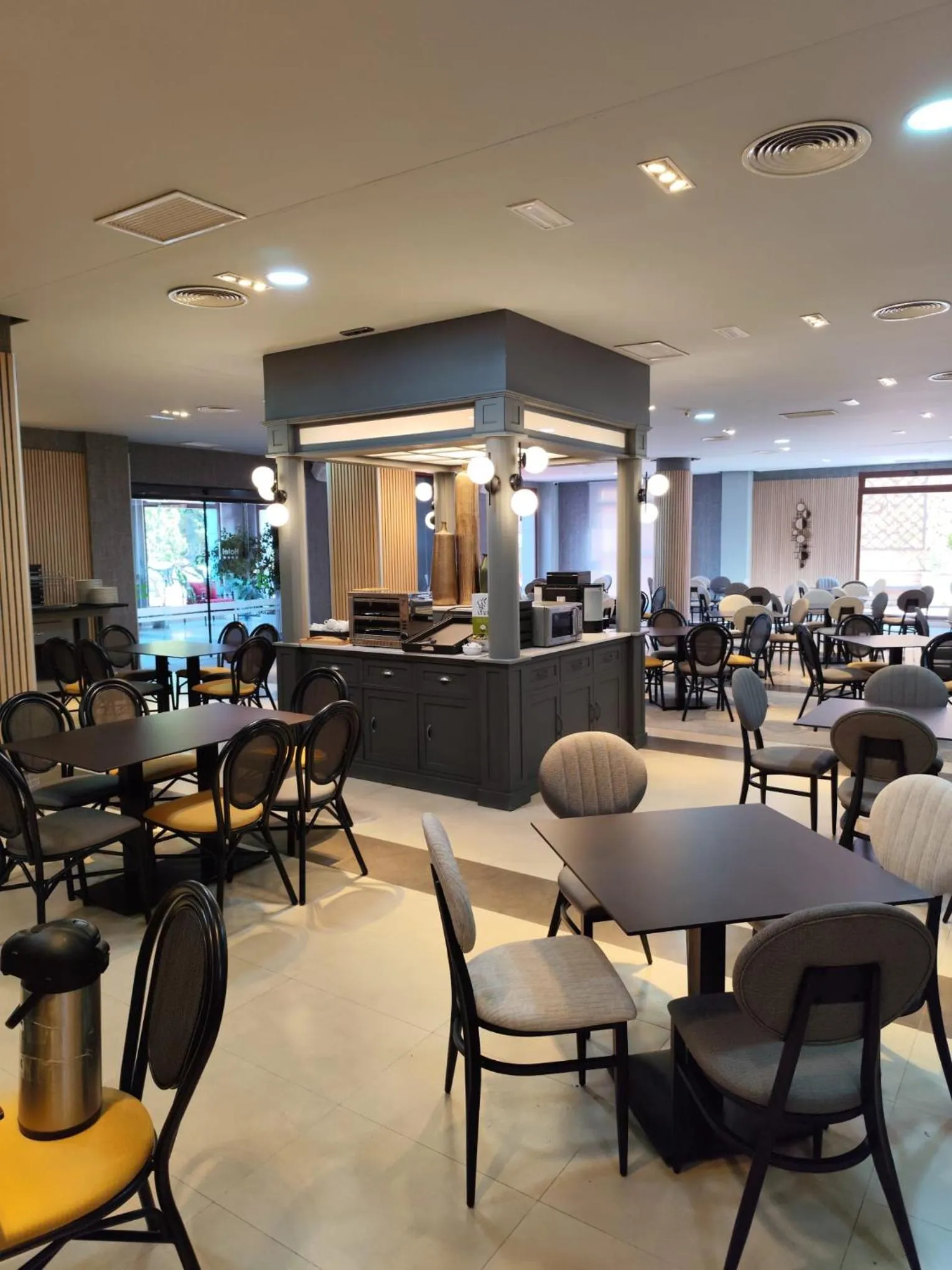 Buffet breakfast in Hotel Hidalgo