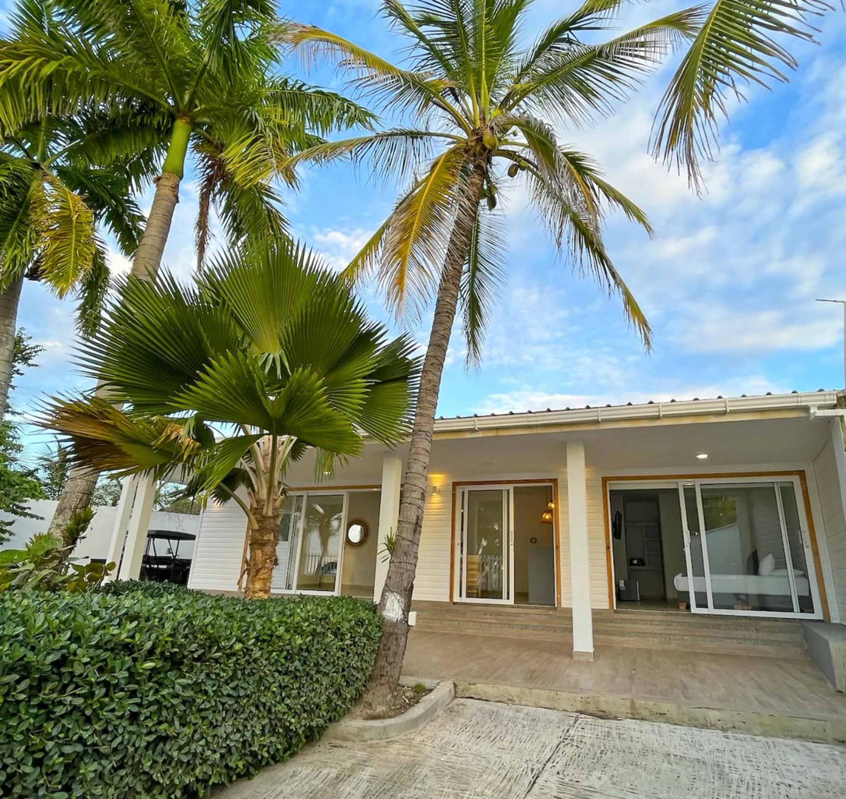 Garden in Zaba Beach House