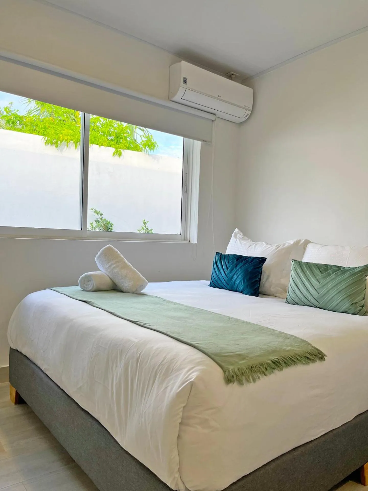 Bed in Zaba Beach House