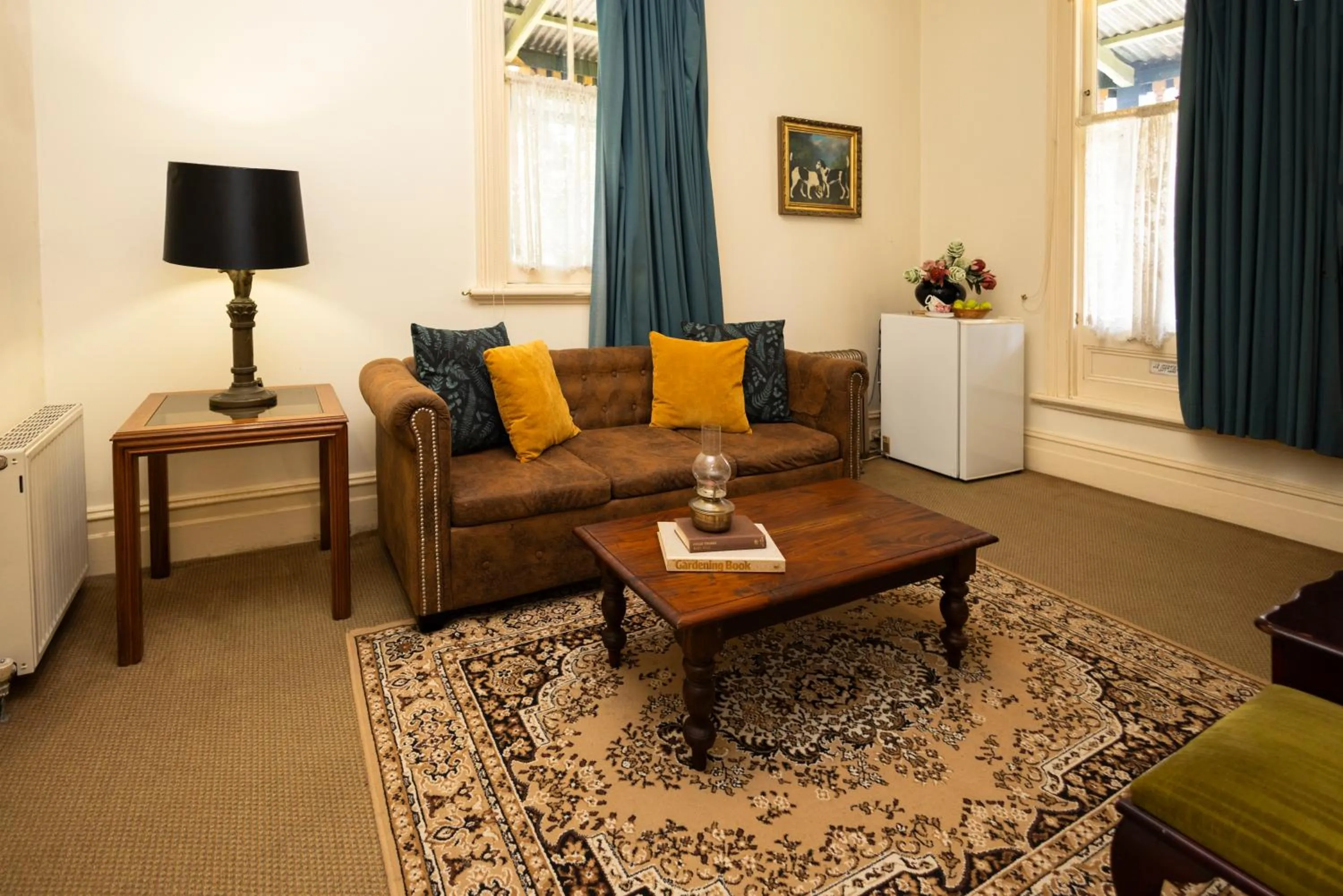 Seating area in Leura House
