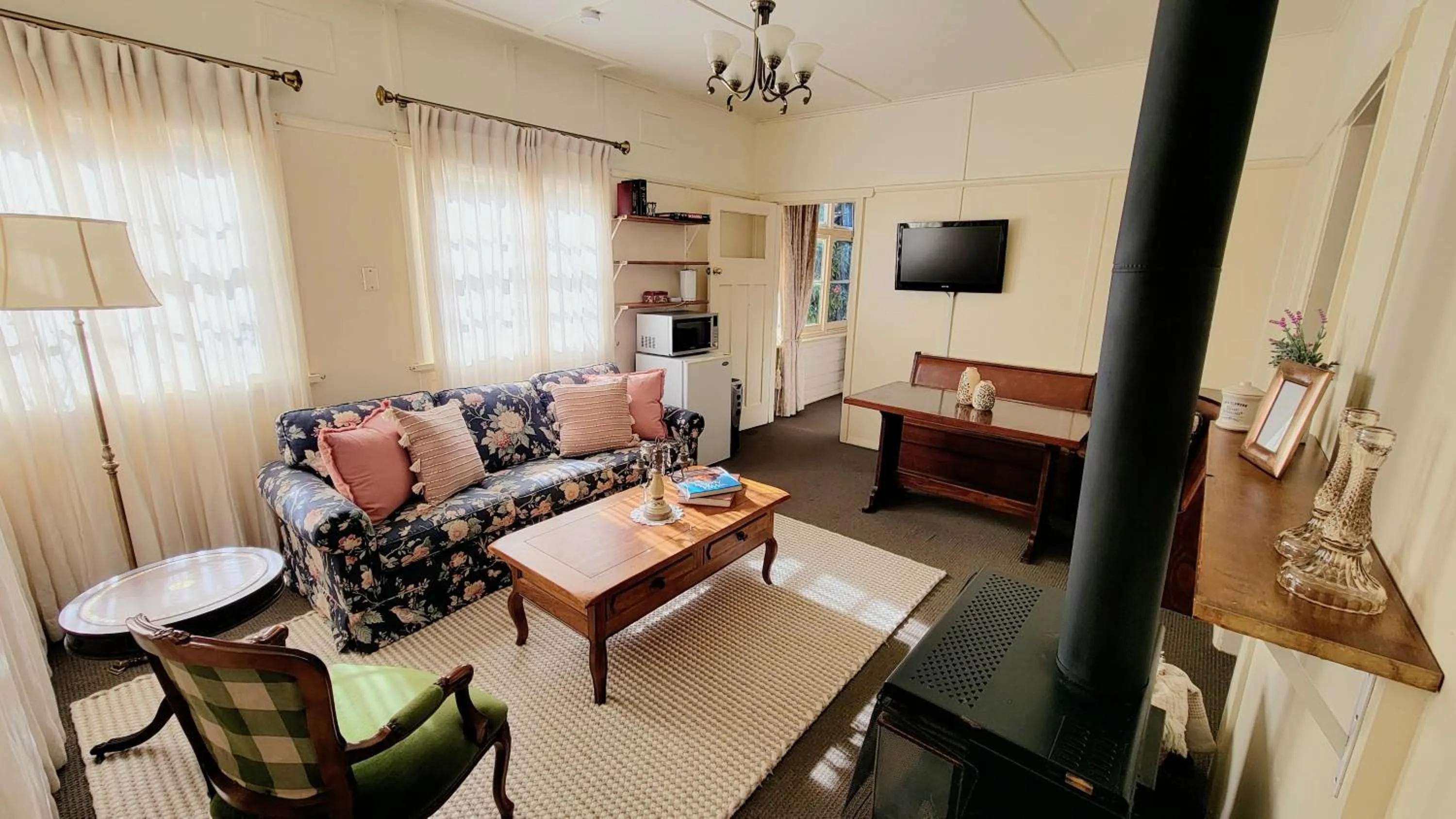 Living room in Leura House