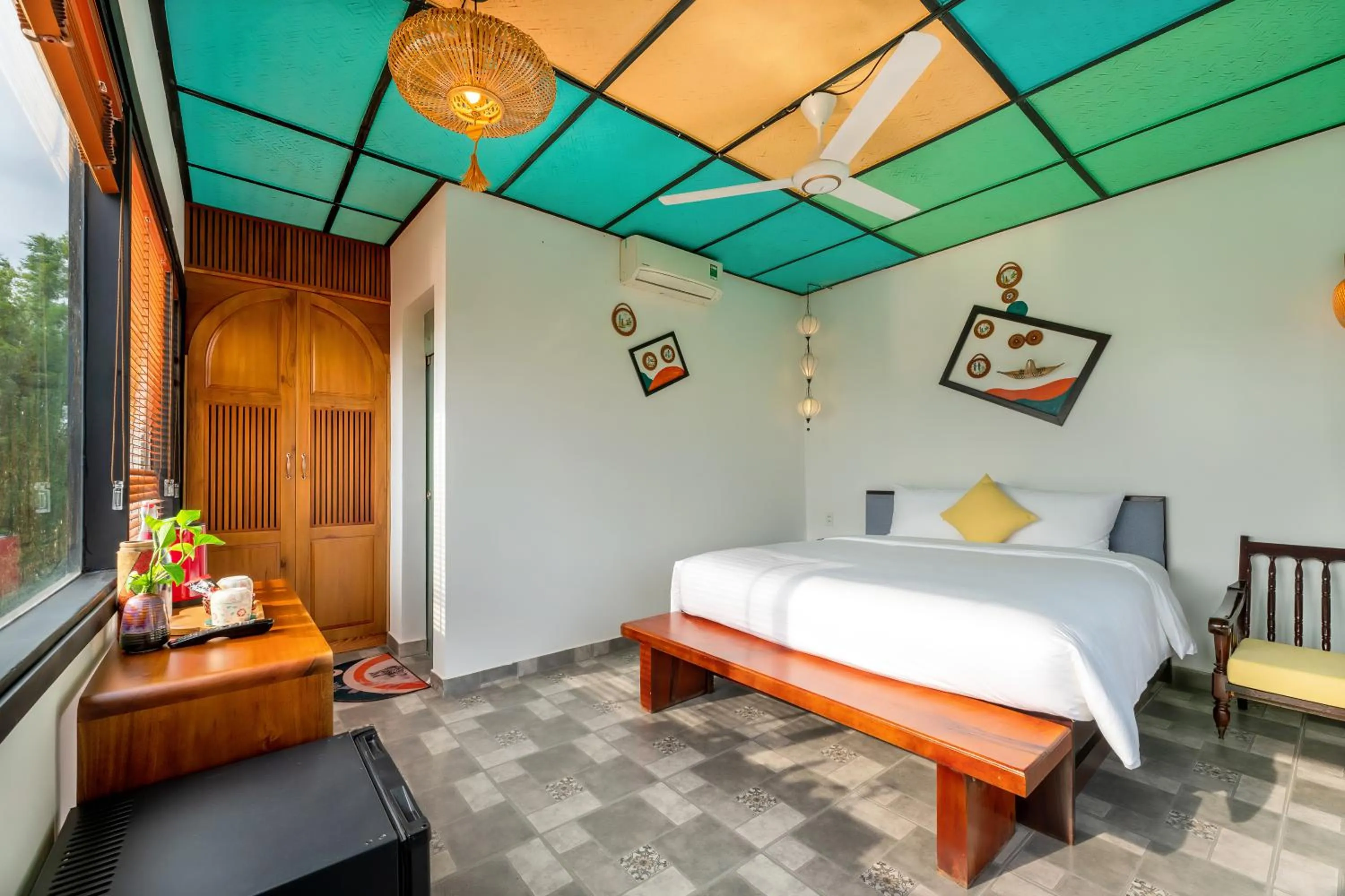 Photo of the whole room, Bed in Sunkised Paddy Hoi An Villa