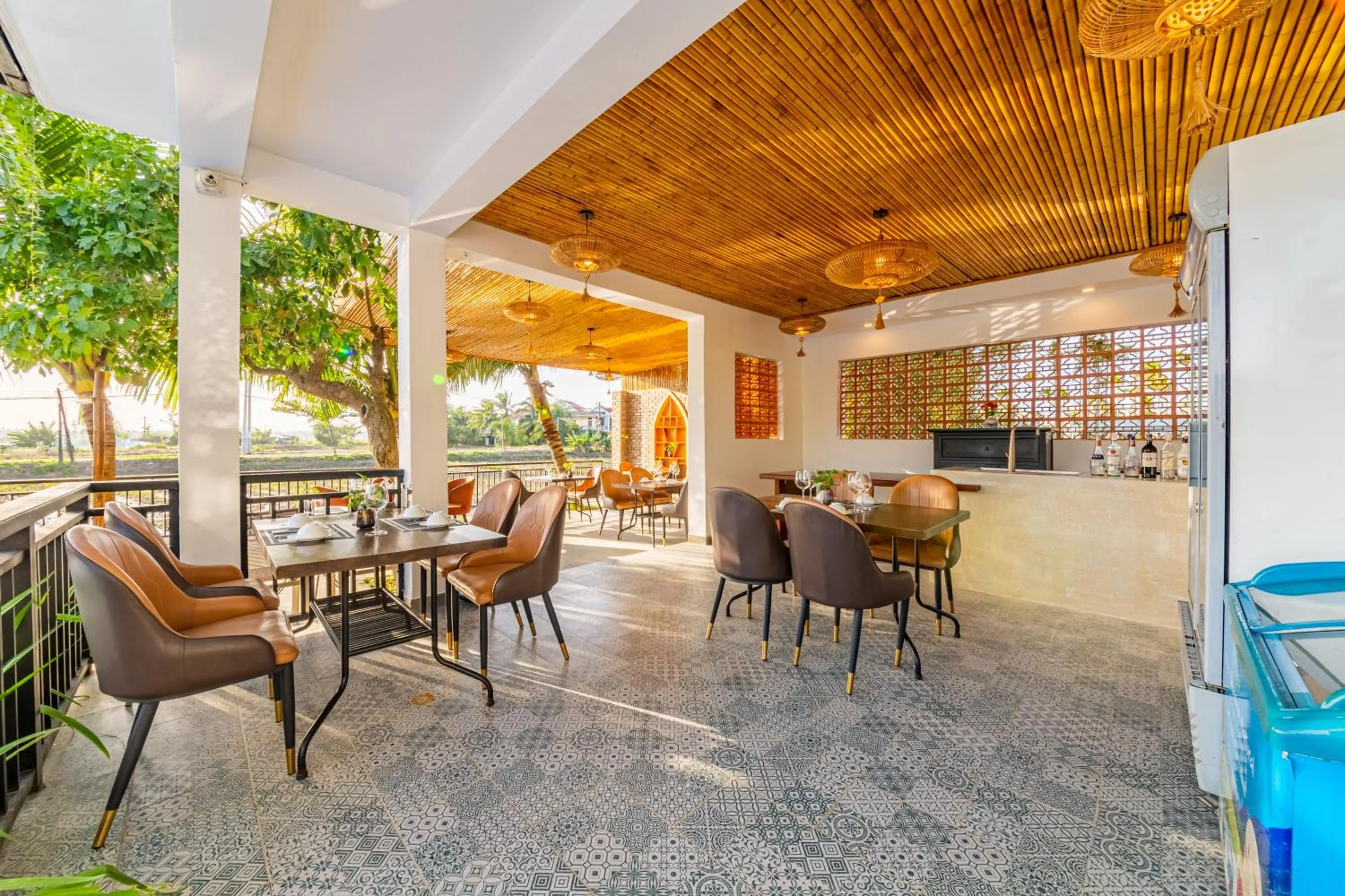 Kitchen or kitchenette in Sunkised Paddy Hoi An Villa