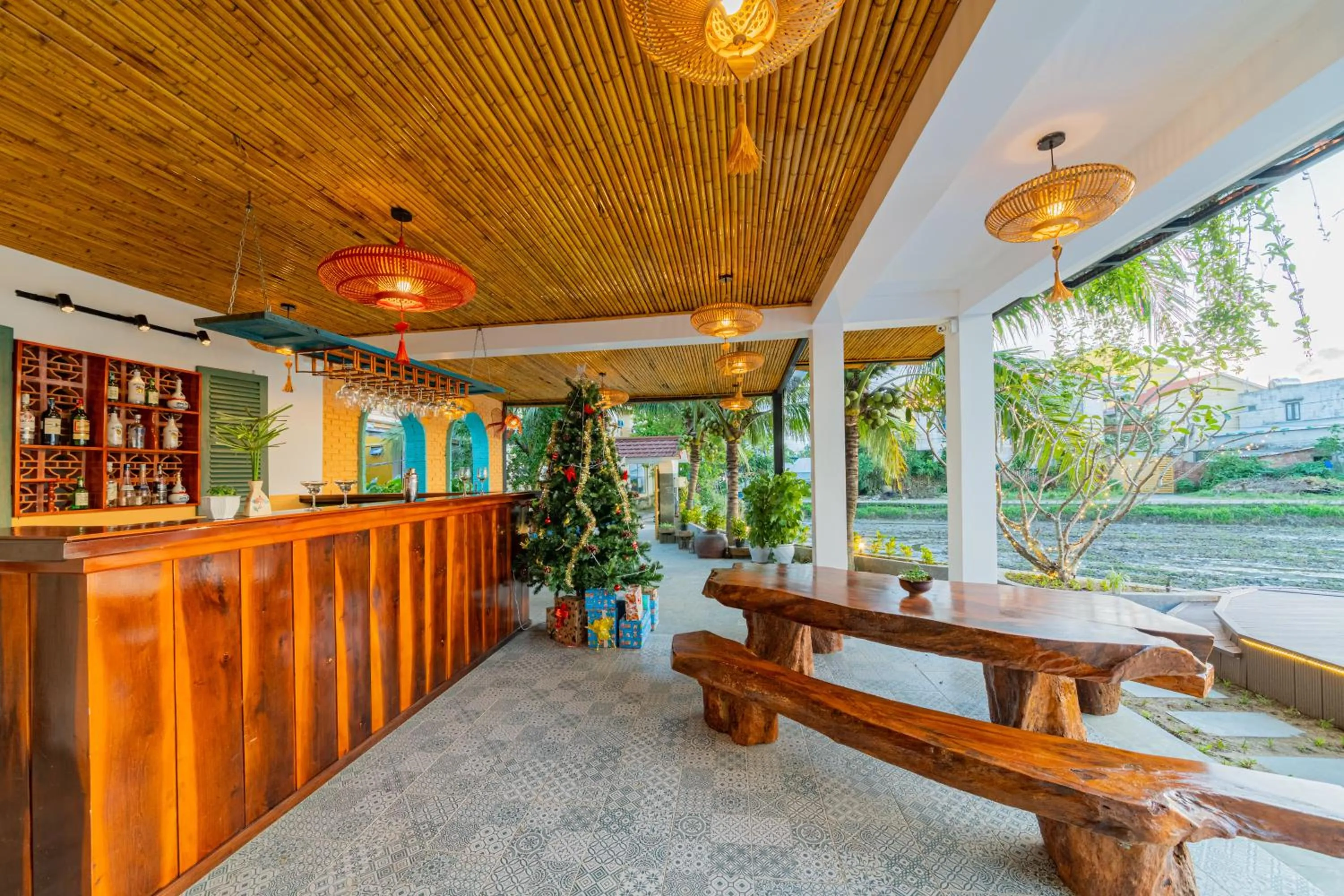 Lobby or reception in Sunkised Paddy Hoi An Villa