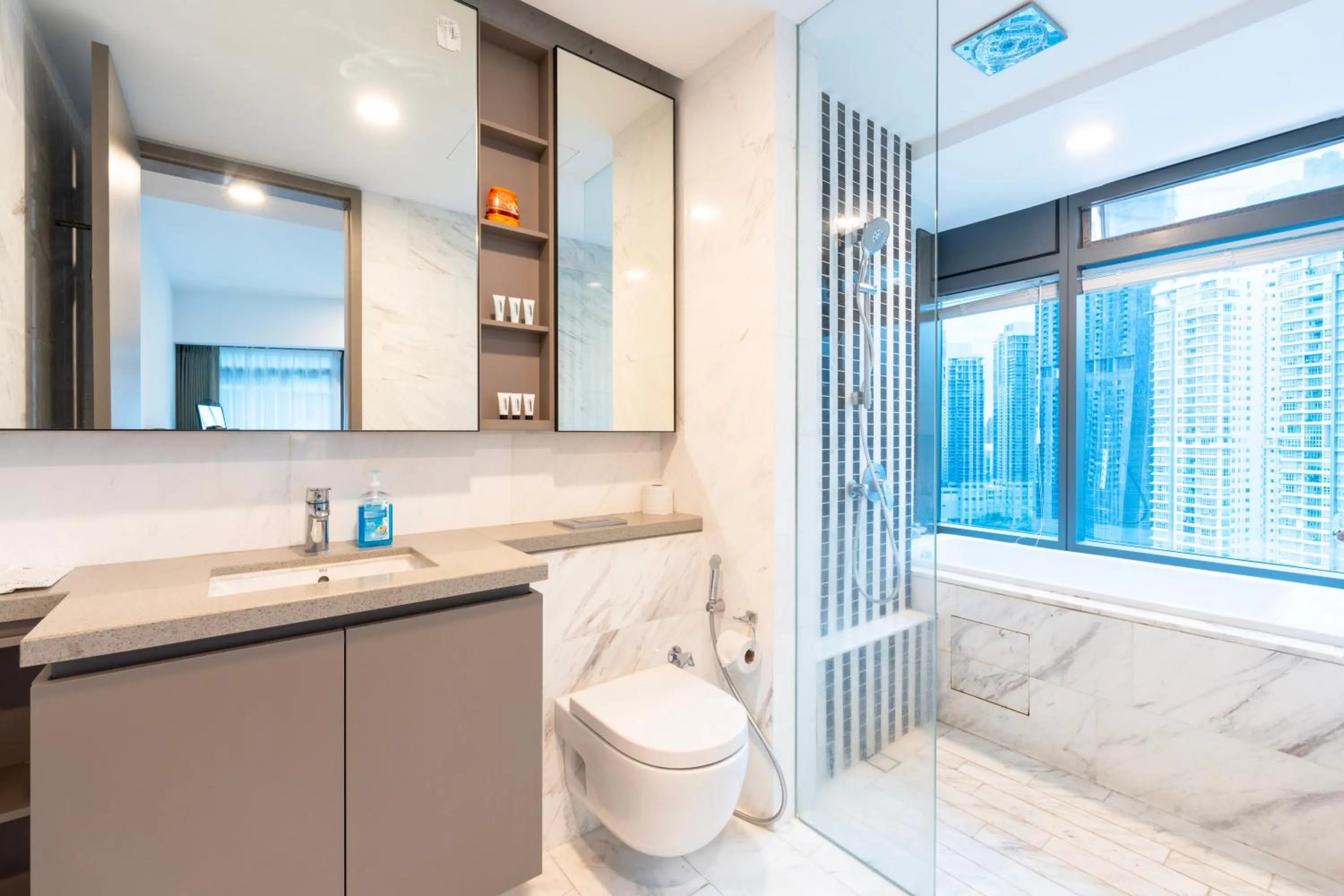 Bathroom in MOONWAY SUITES At EATON KLCC
