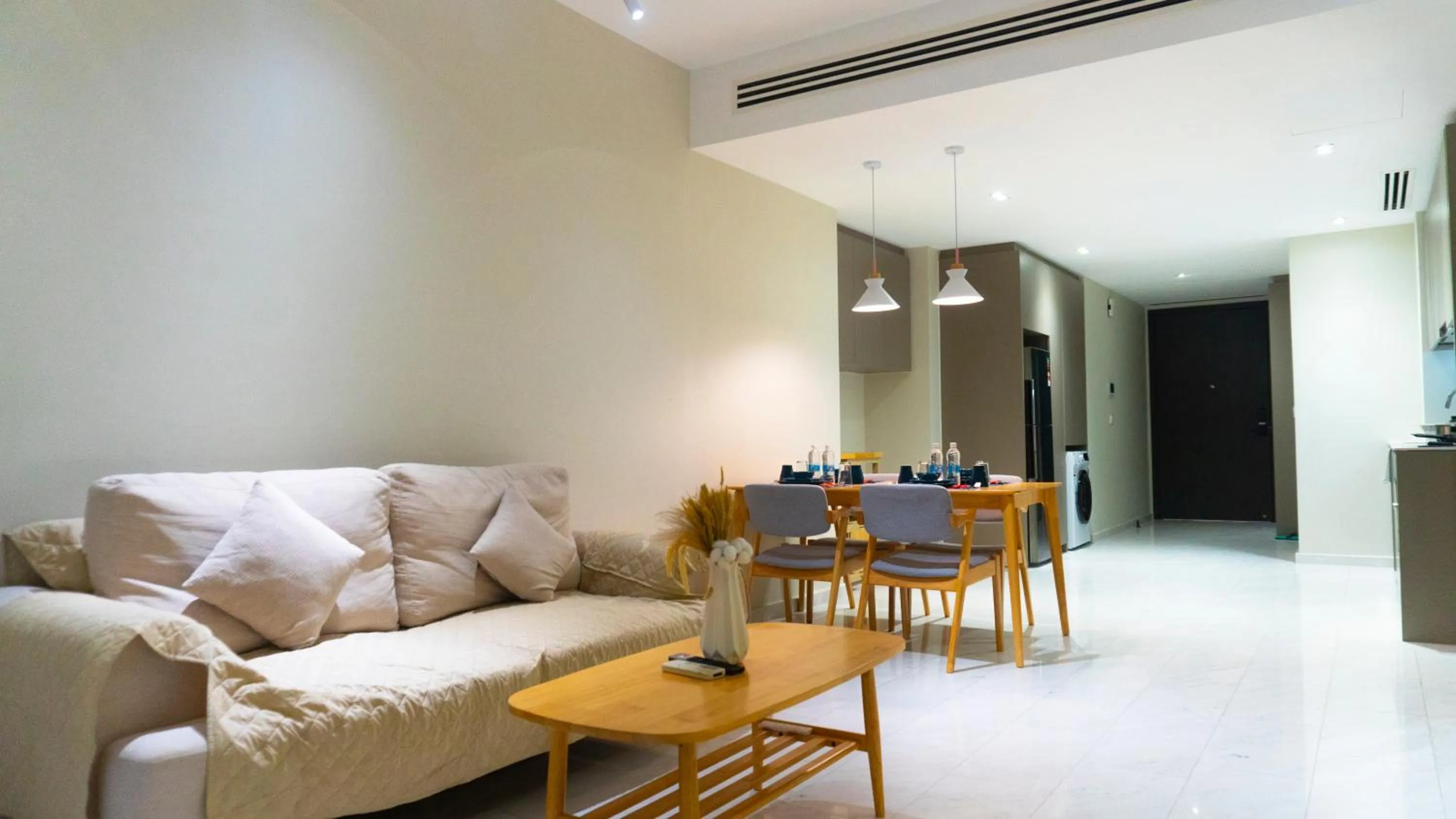 Living room in MOONWAY SUITES At EATON KLCC