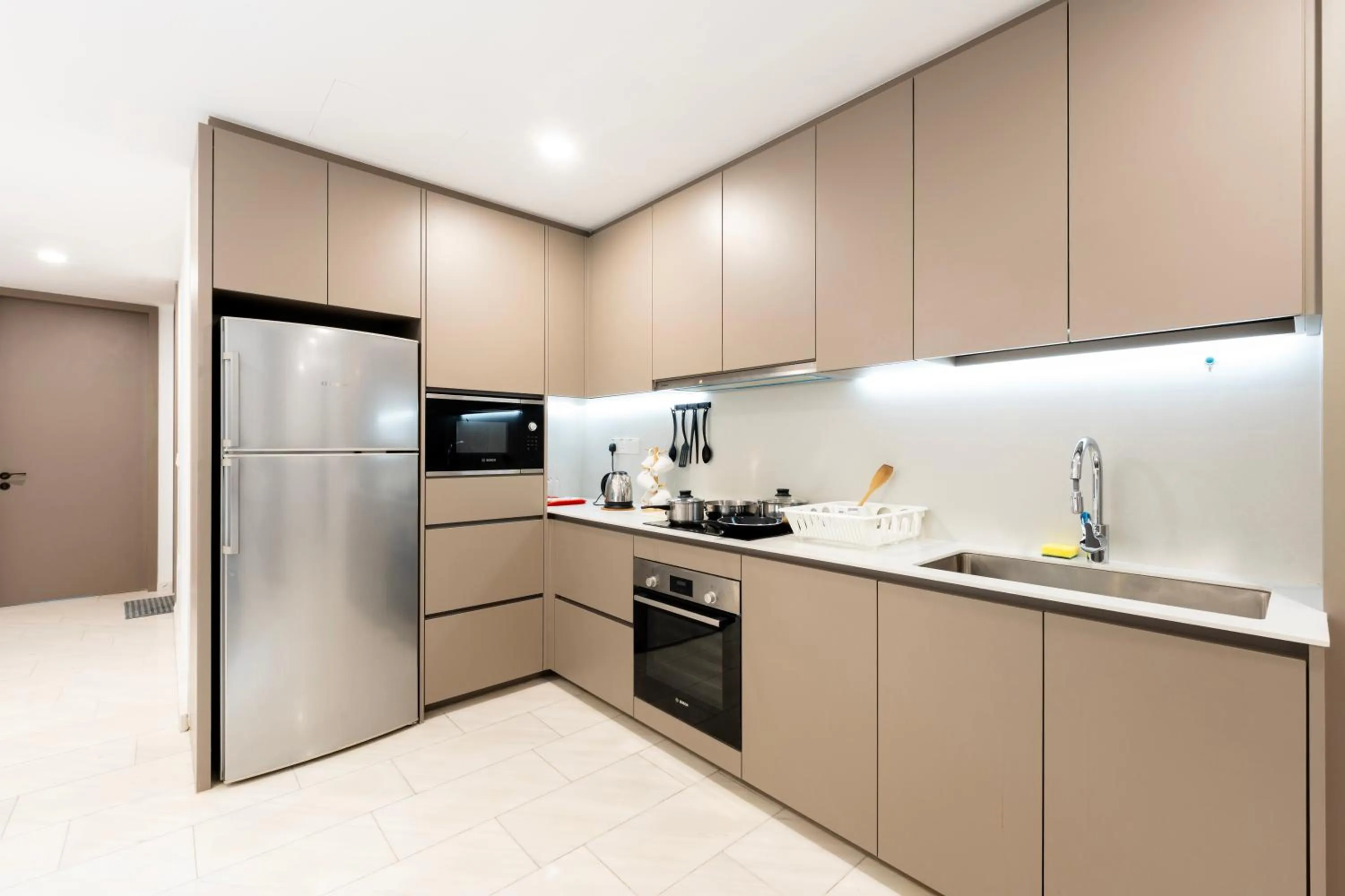 kitchen in MOONWAY SUITES At EATON KLCC