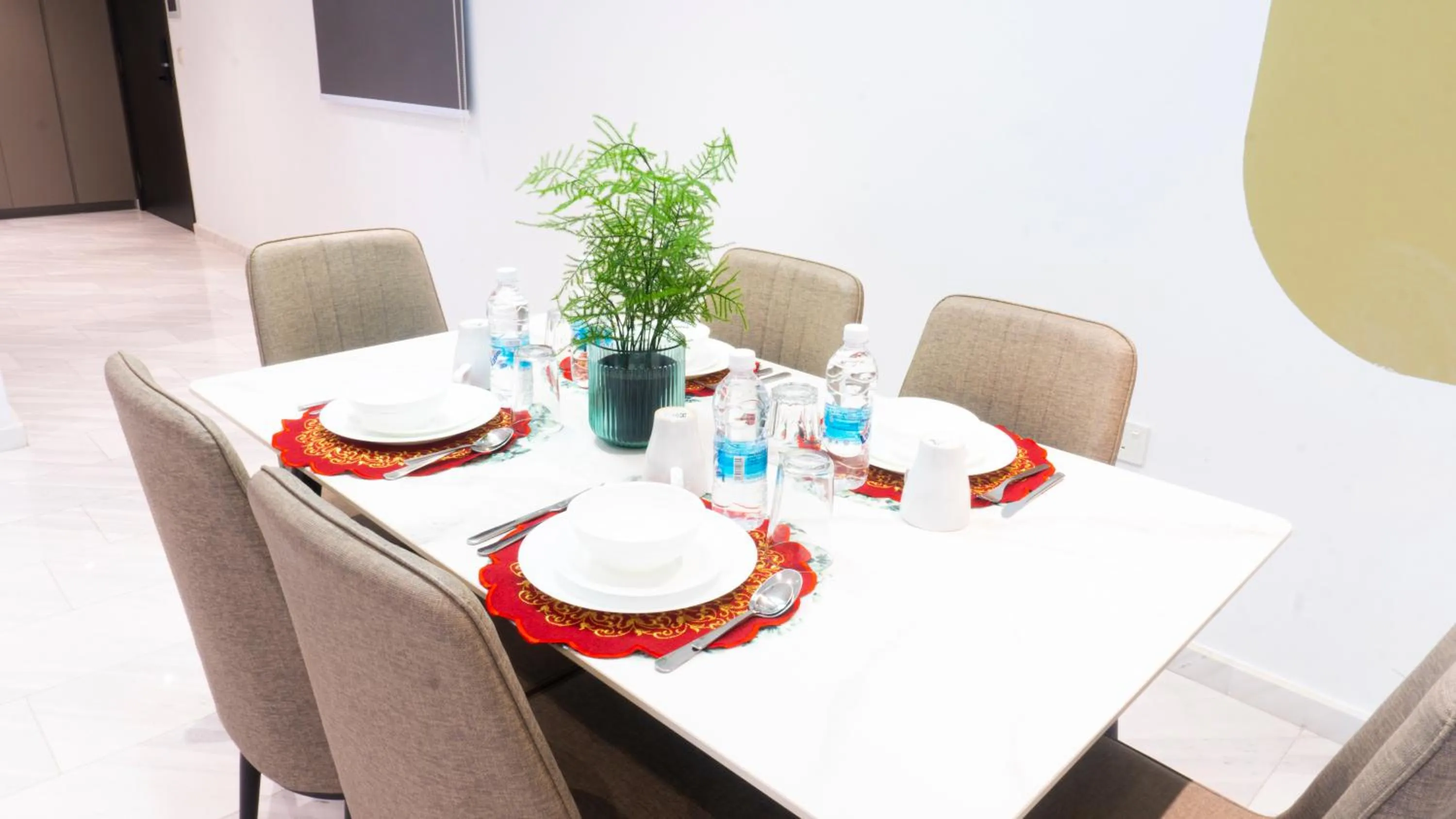 Living room in MOONWAY SUITES At EATON KLCC