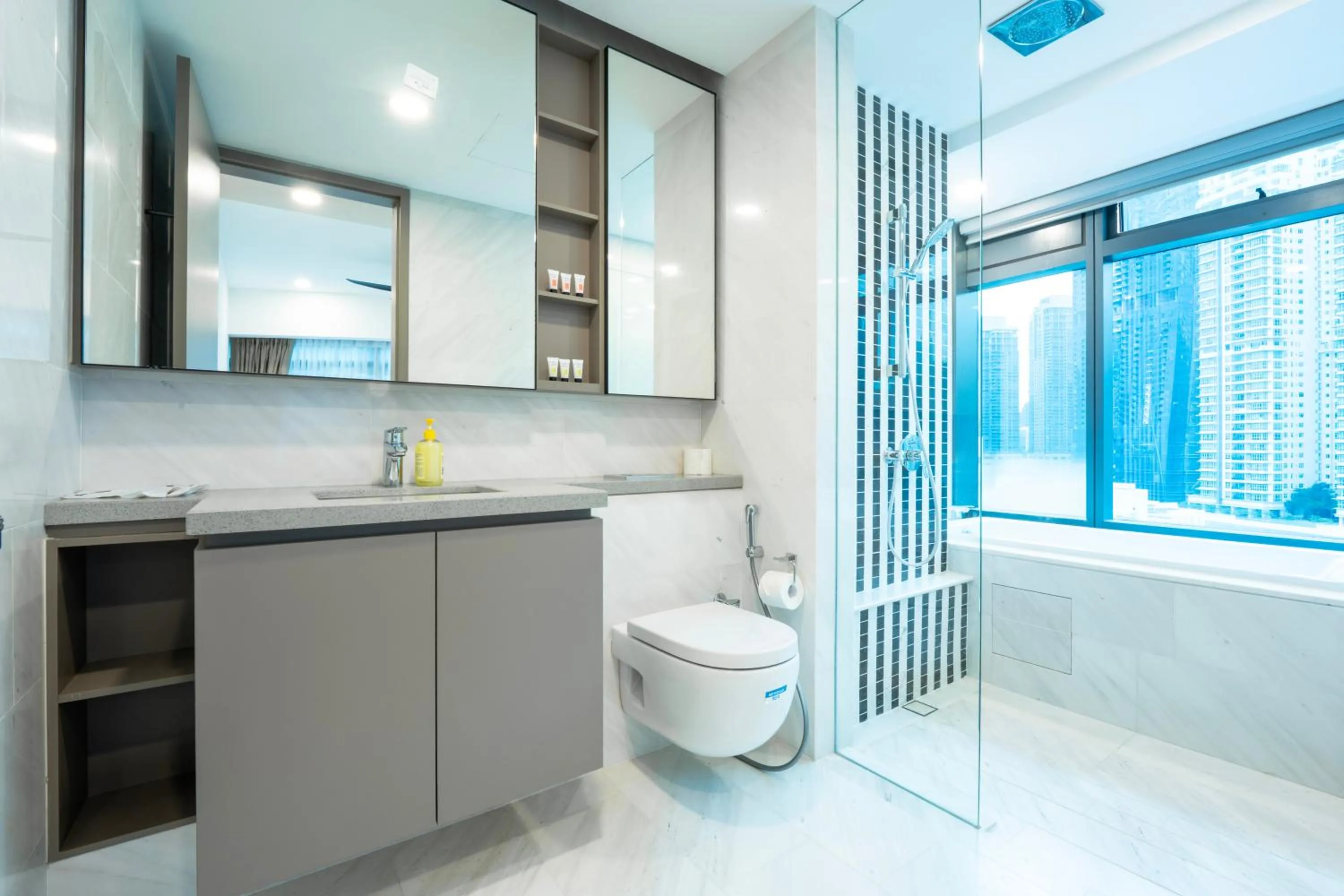 Bathroom in MOONWAY SUITES At EATON KLCC