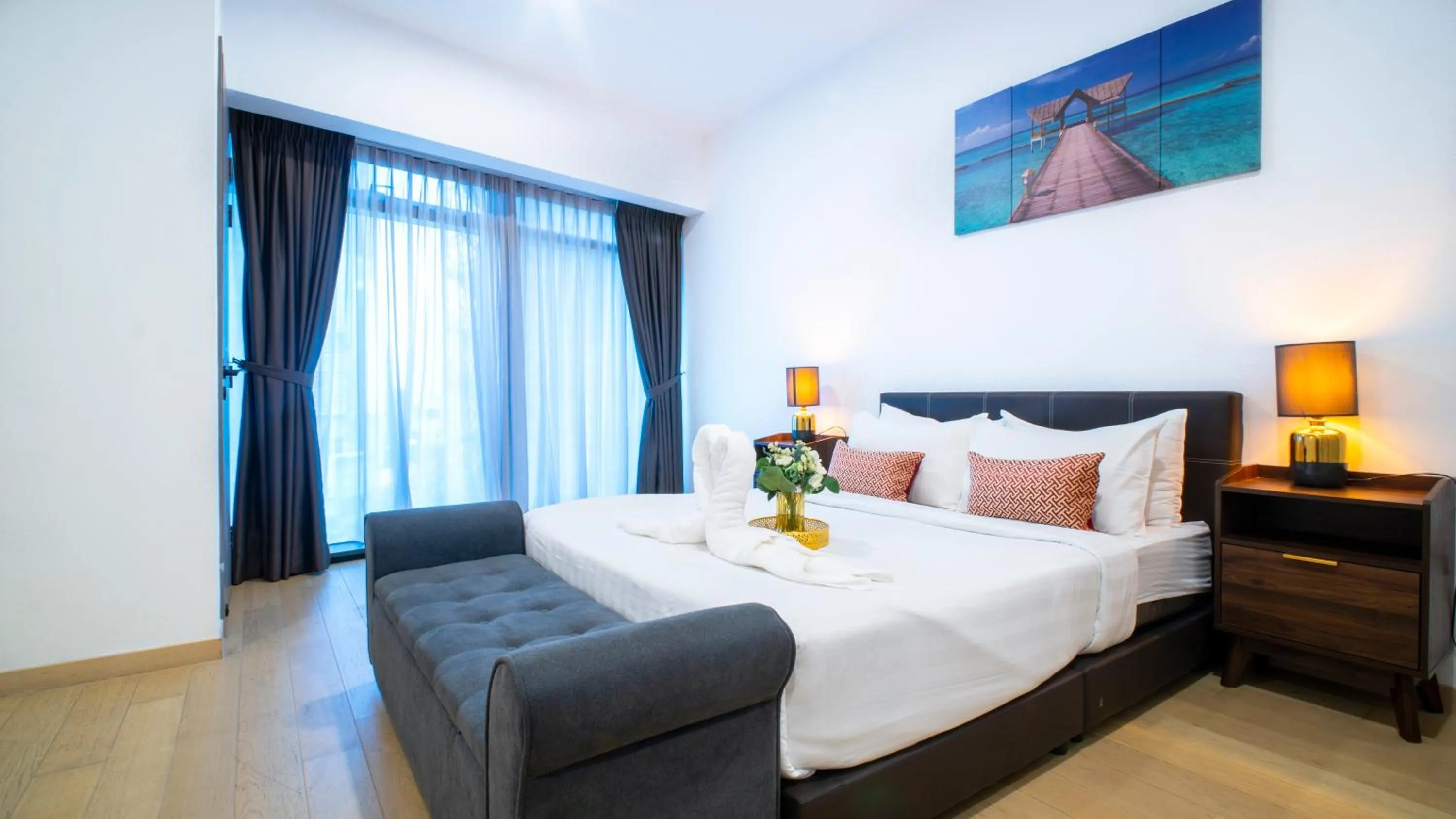 Property building, Bed in MOONWAY SUITES At EATON KLCC