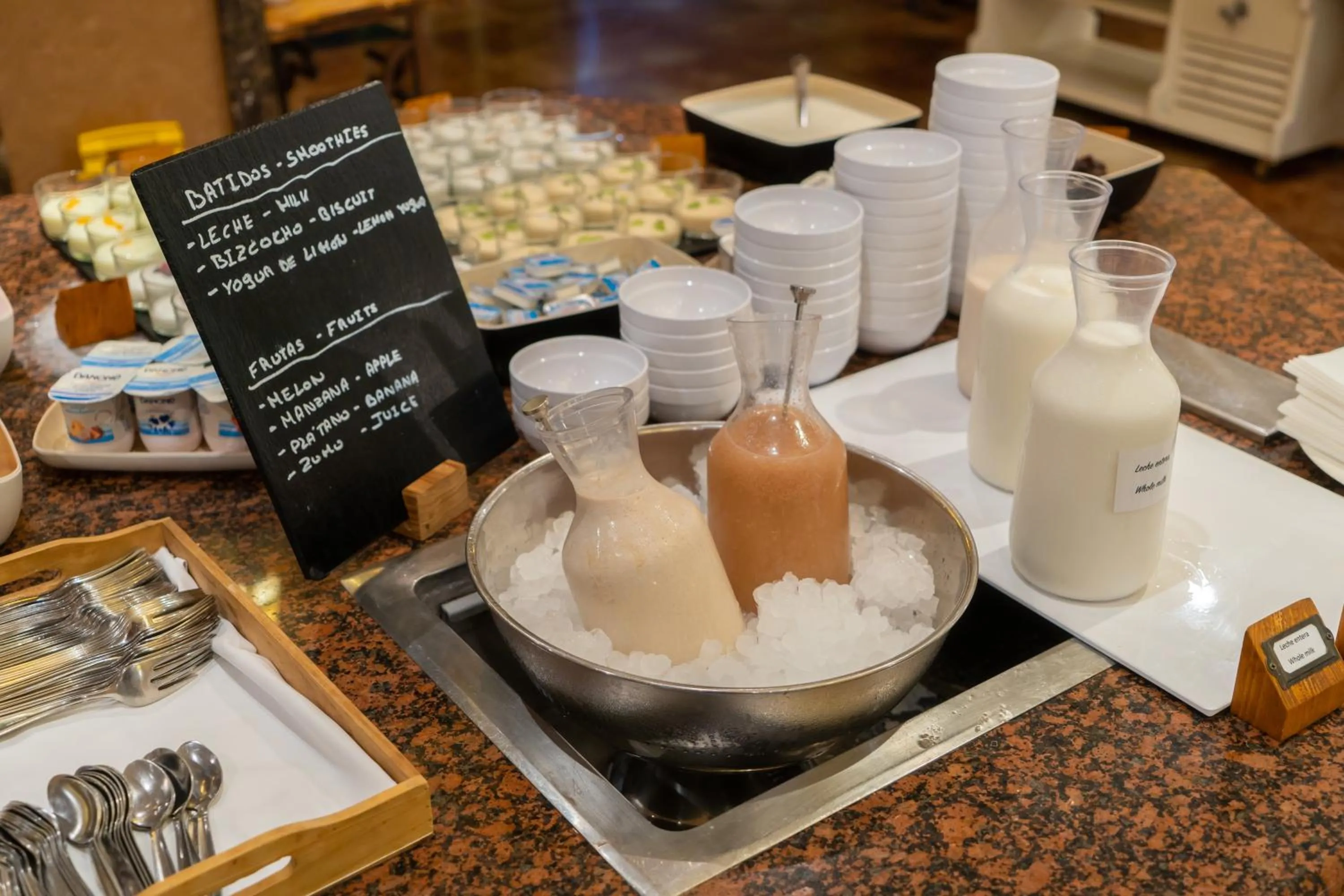 Breakfast in MS Aguamarina Costa del Sol