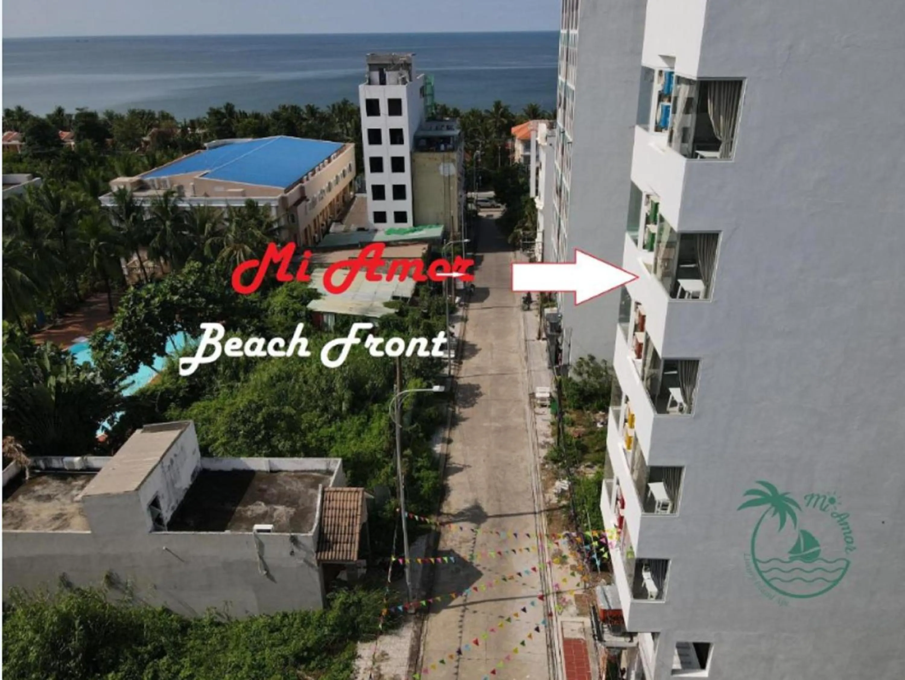 Property building in Mi Amor Luxury Island Apartment - 3 minutes to the beach
