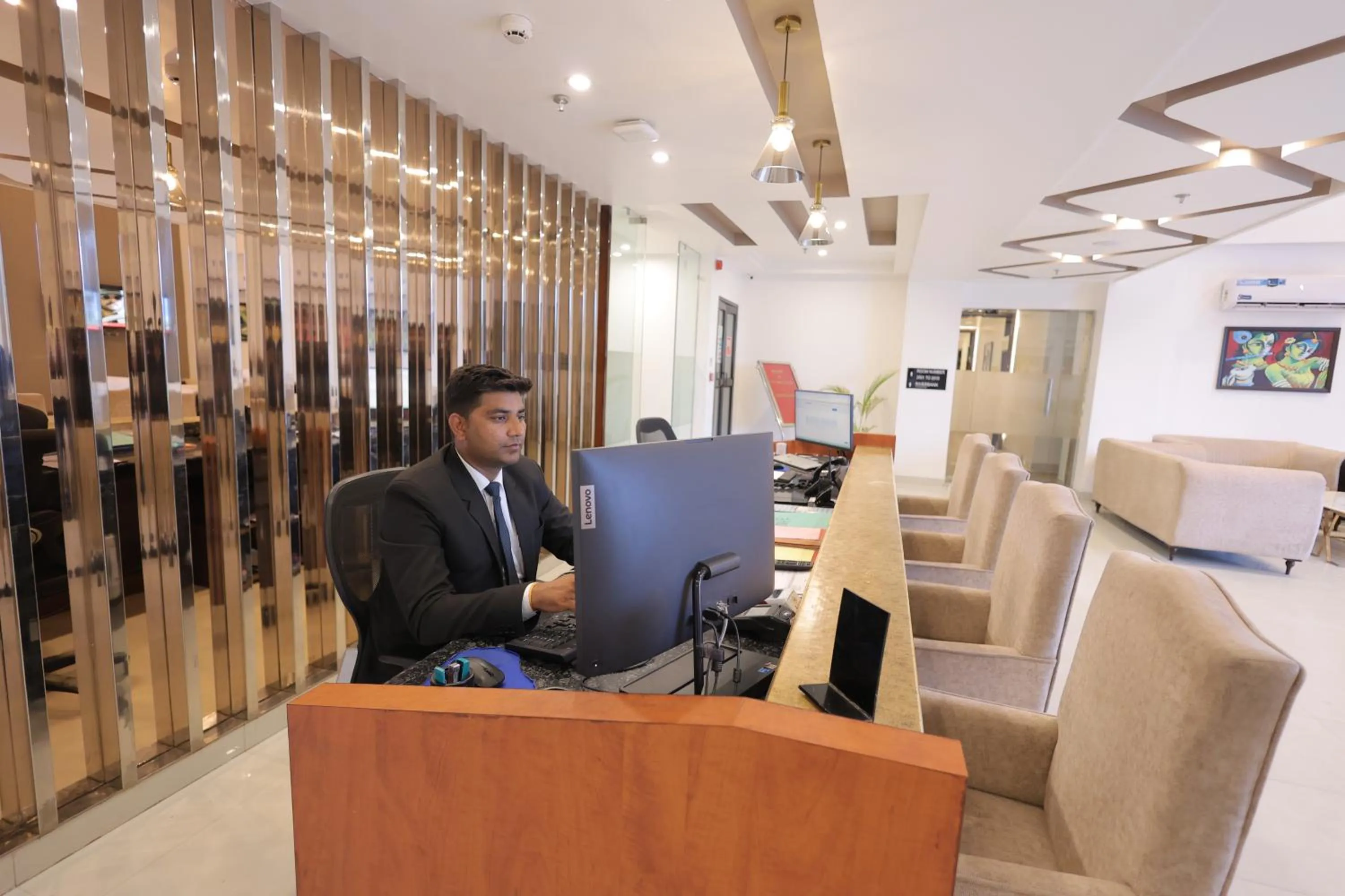 Lobby or reception in Hide Away Studios