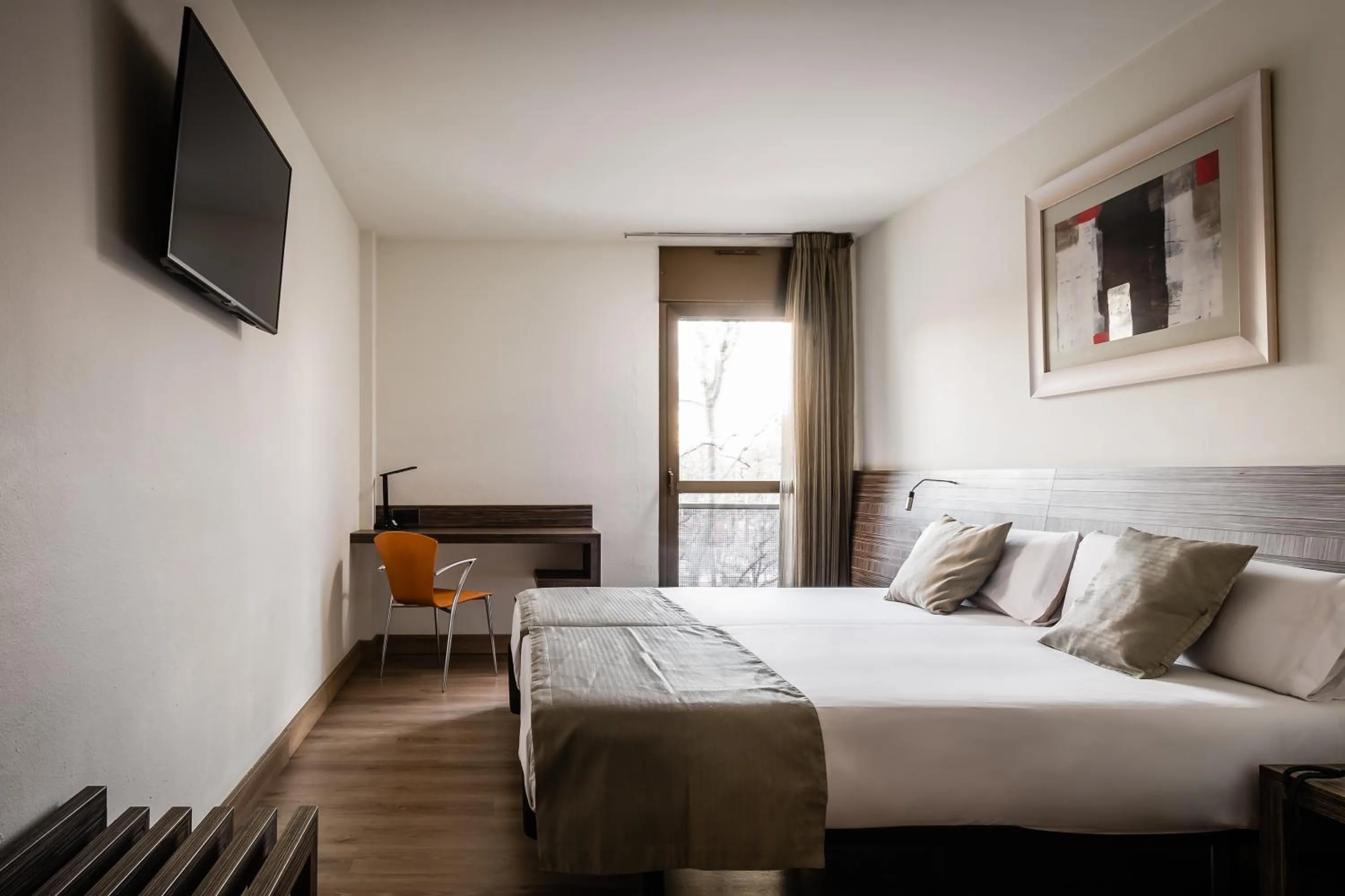 Bed in Hotel HC*** Mollet Barcelona