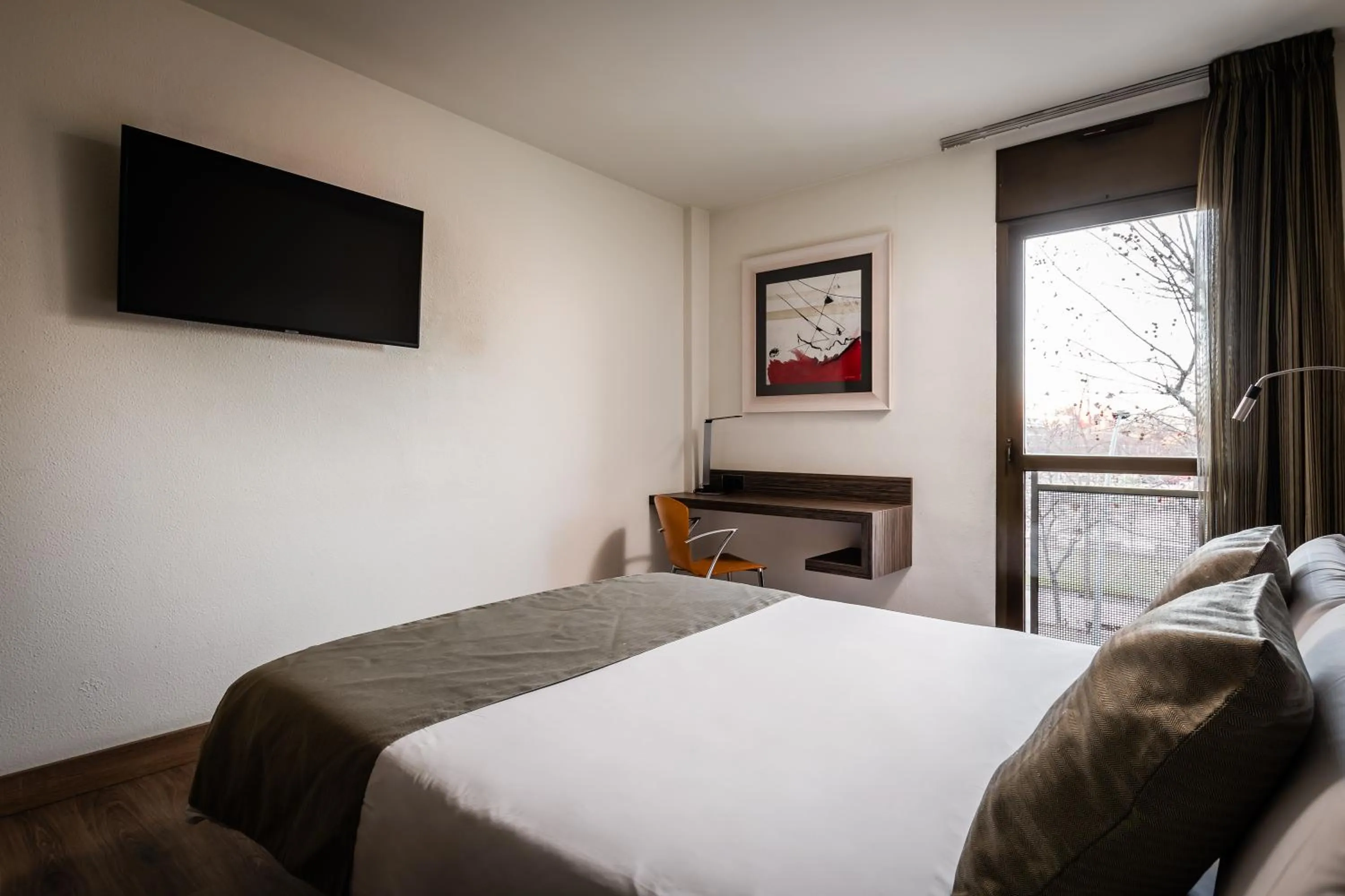 Bed in Hotel HC*** Mollet Barcelona