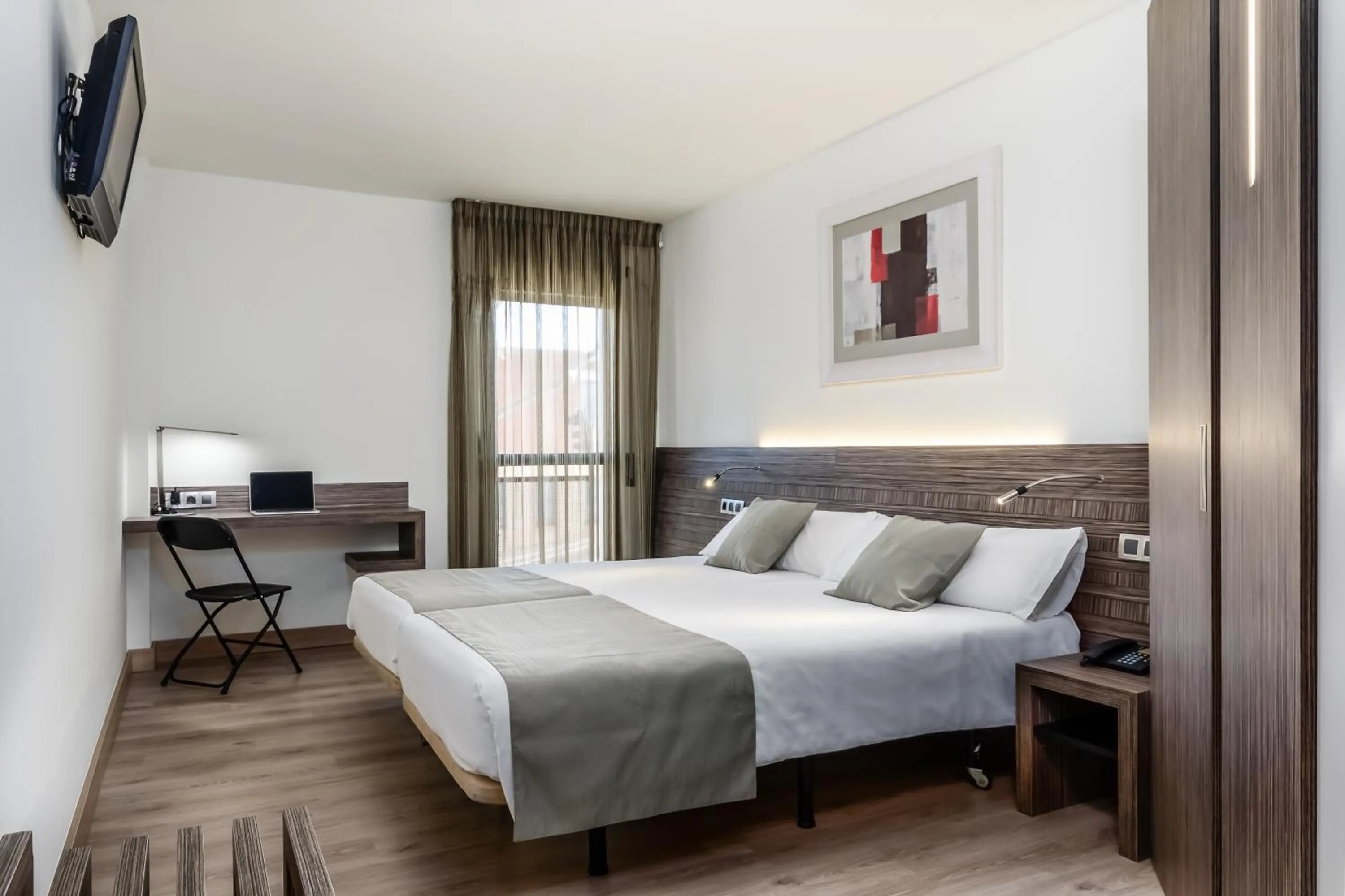 Bed in Hotel HC*** Mollet Barcelona