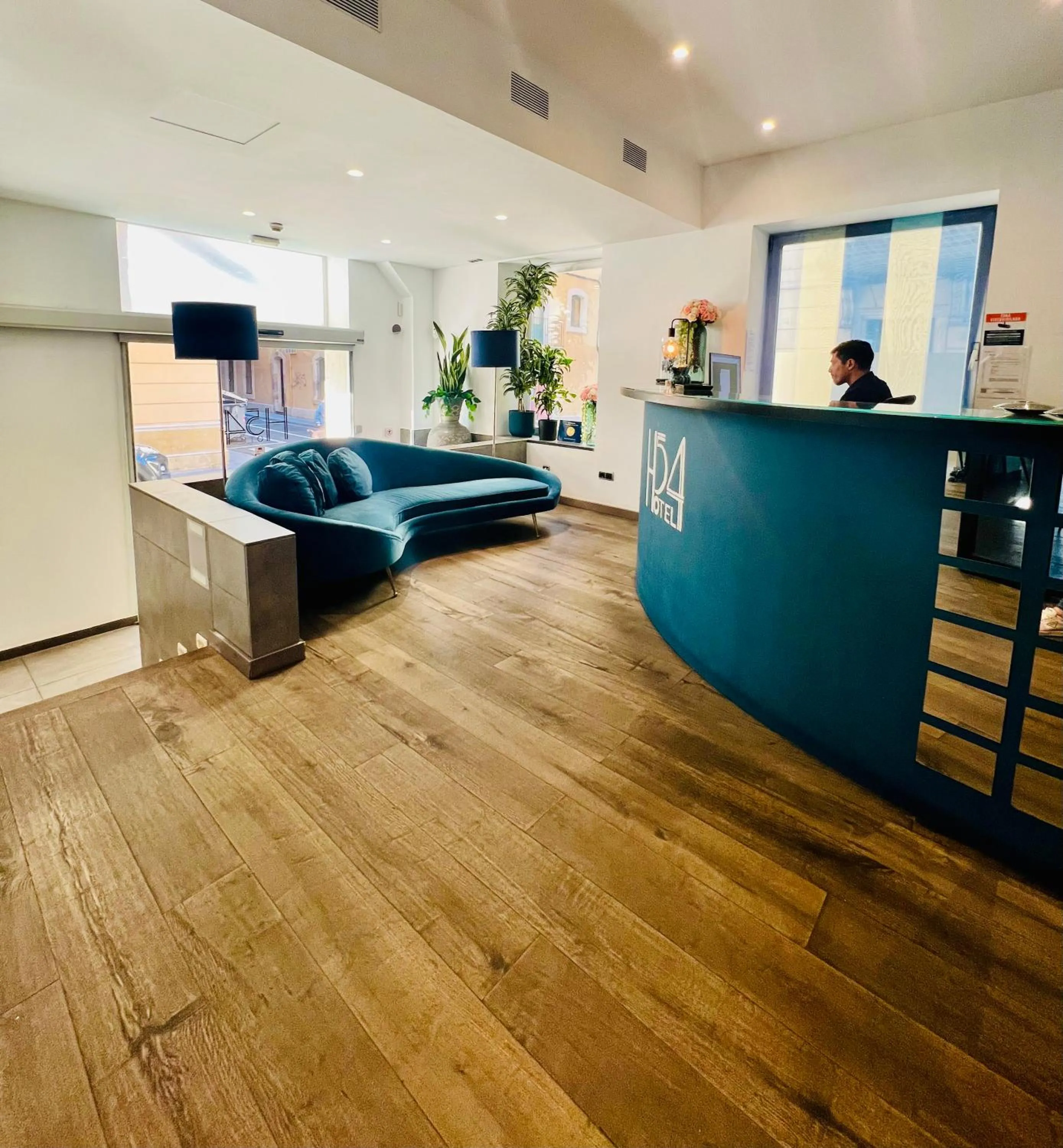 Lobby or reception in Hotel 54 Barceloneta