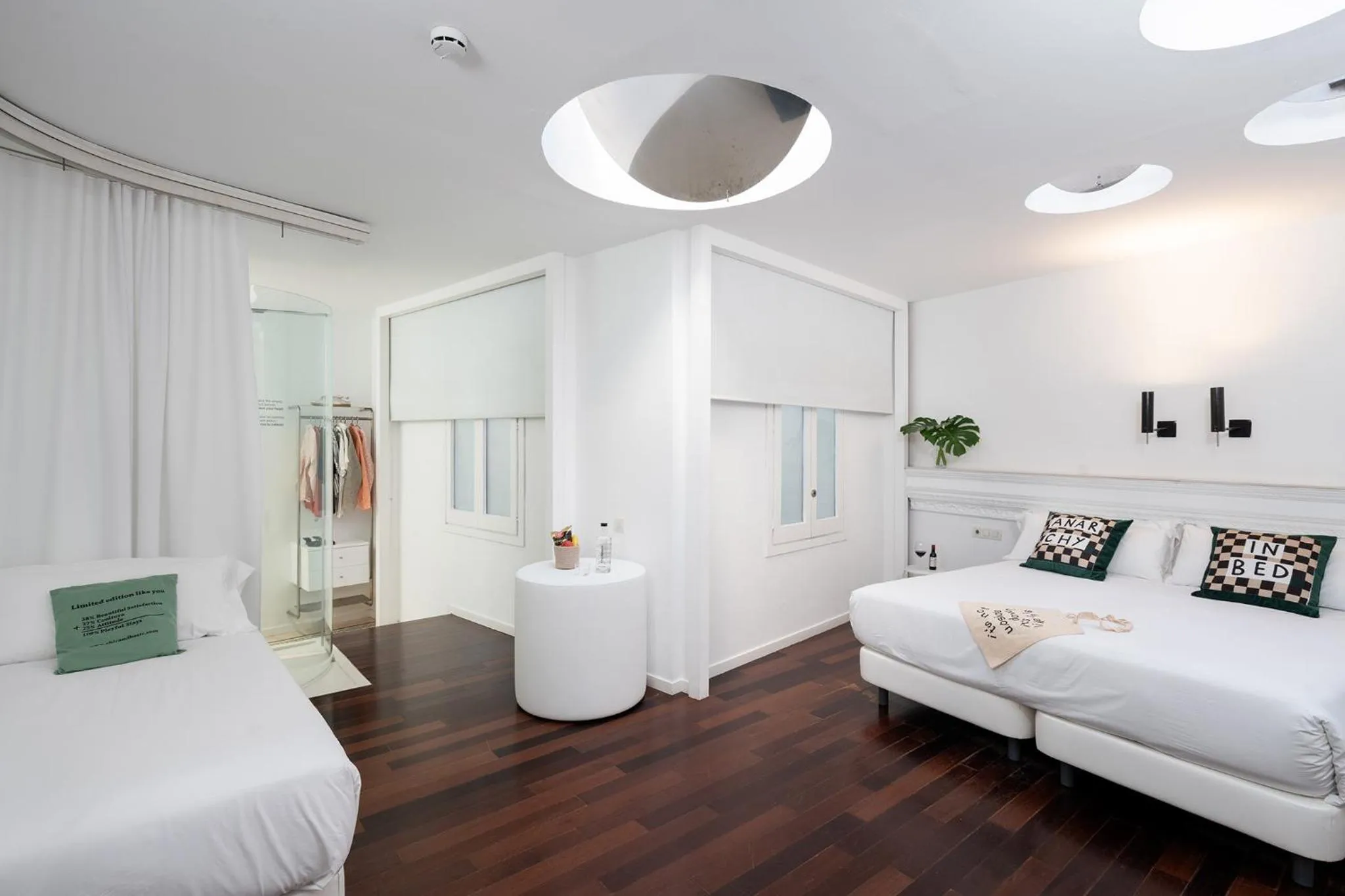 Bedroom, Bed in Chic & Basic Born Boutique Hotel