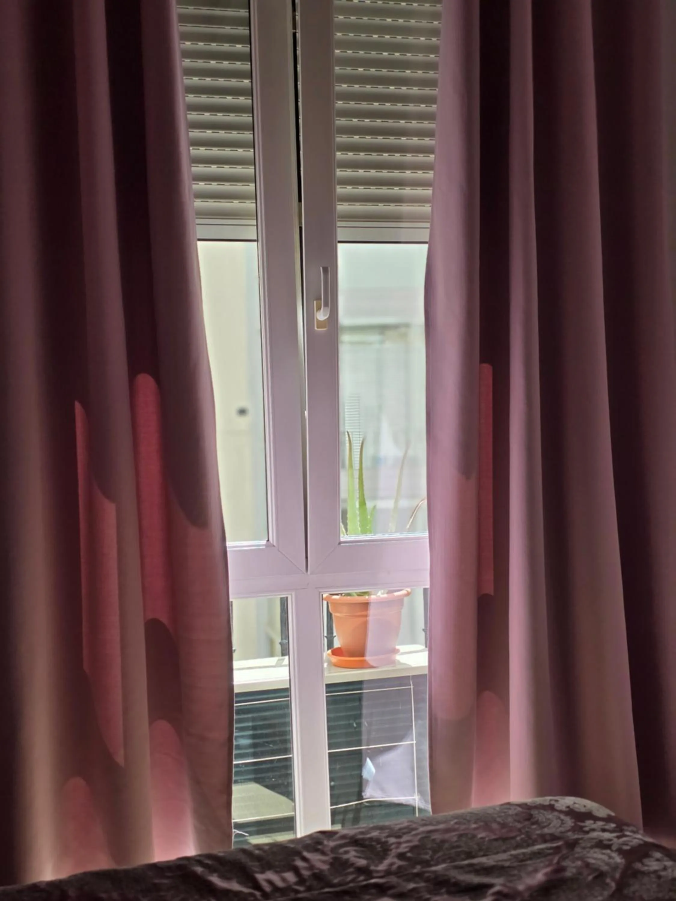 Bedroom, Bed in Hostal Santa Ana Colors