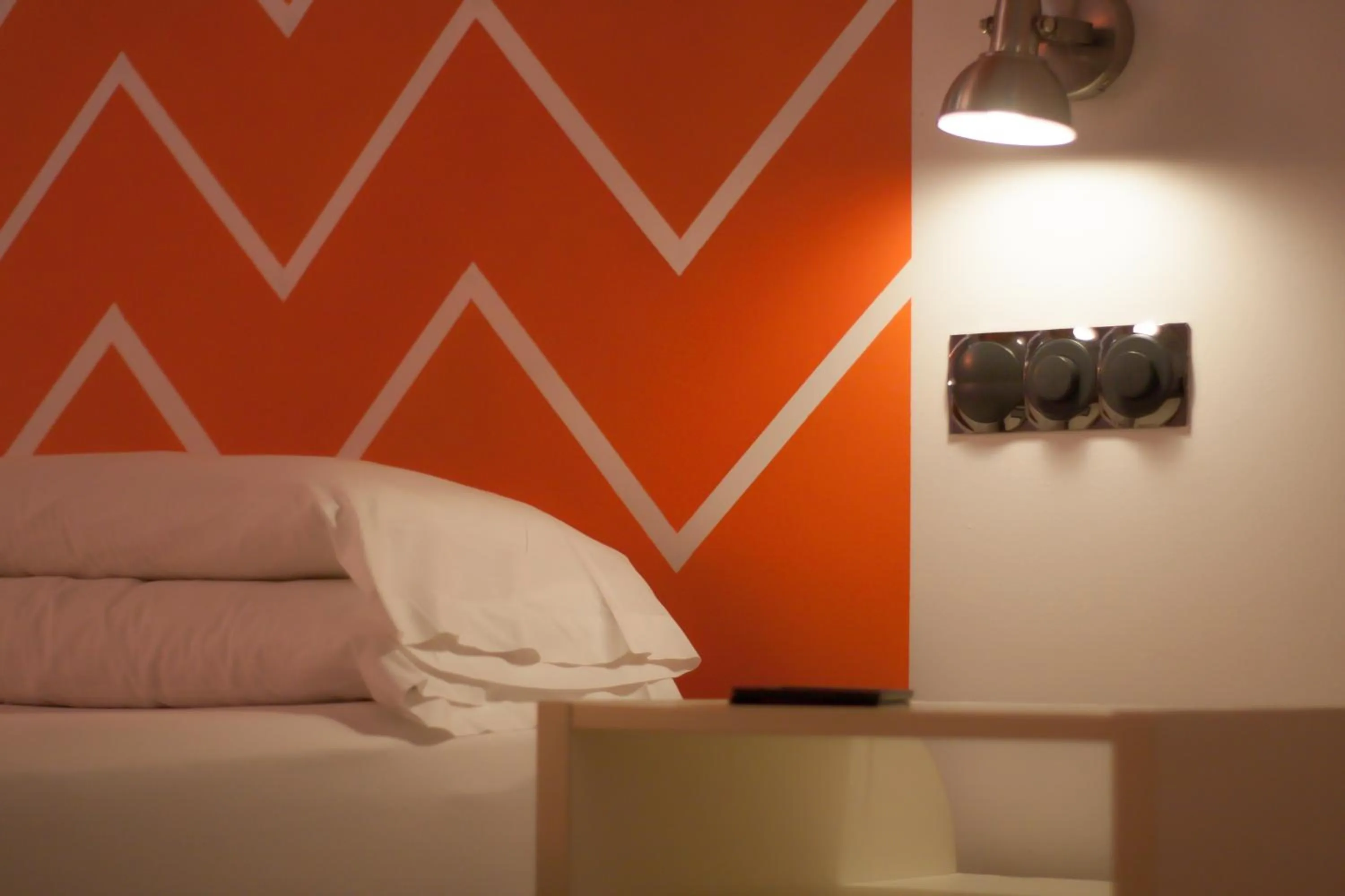 Bedroom, Bed in Hostal Santa Ana Colors