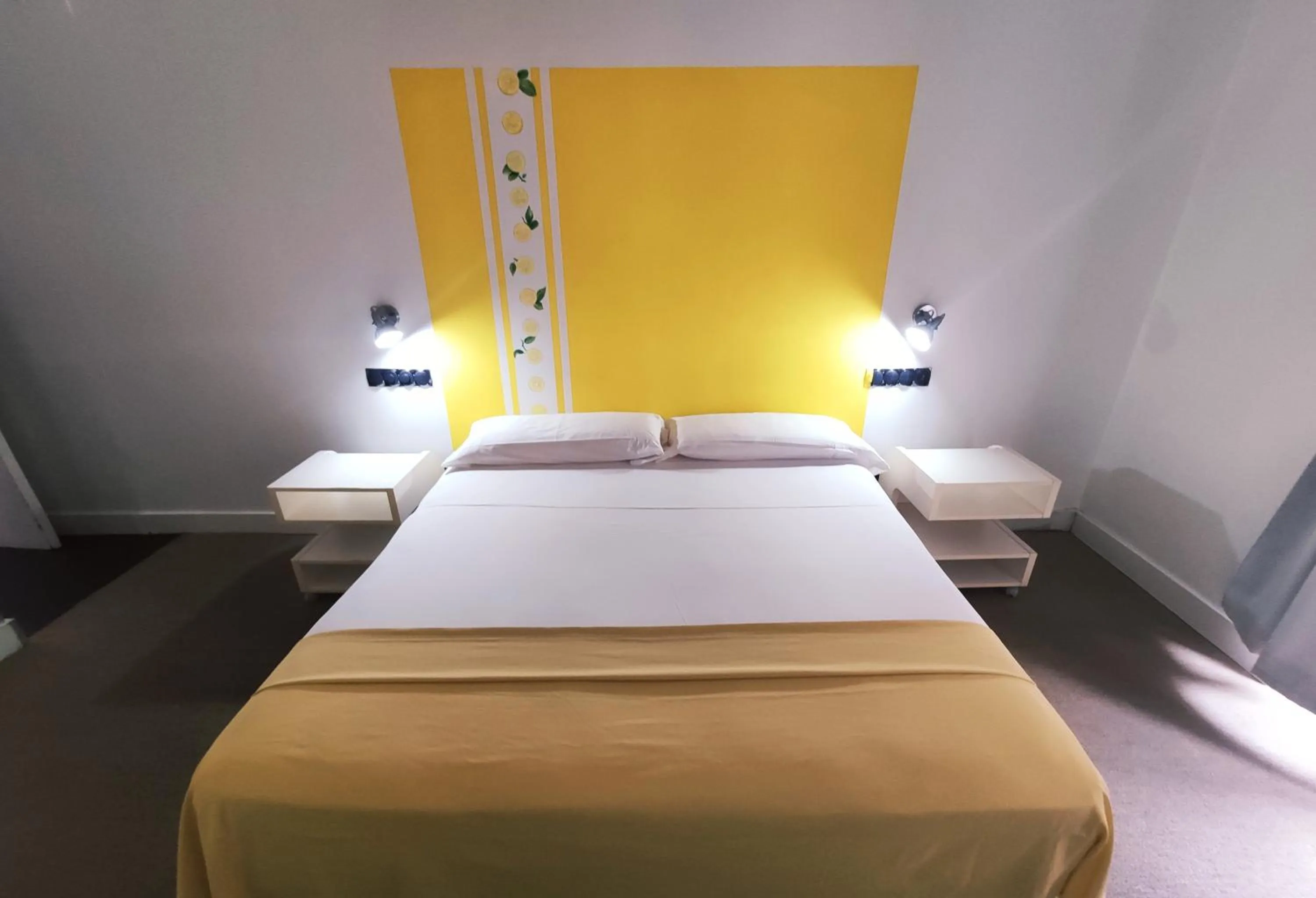 Bedroom, Bed in Hostal Santa Ana Colors