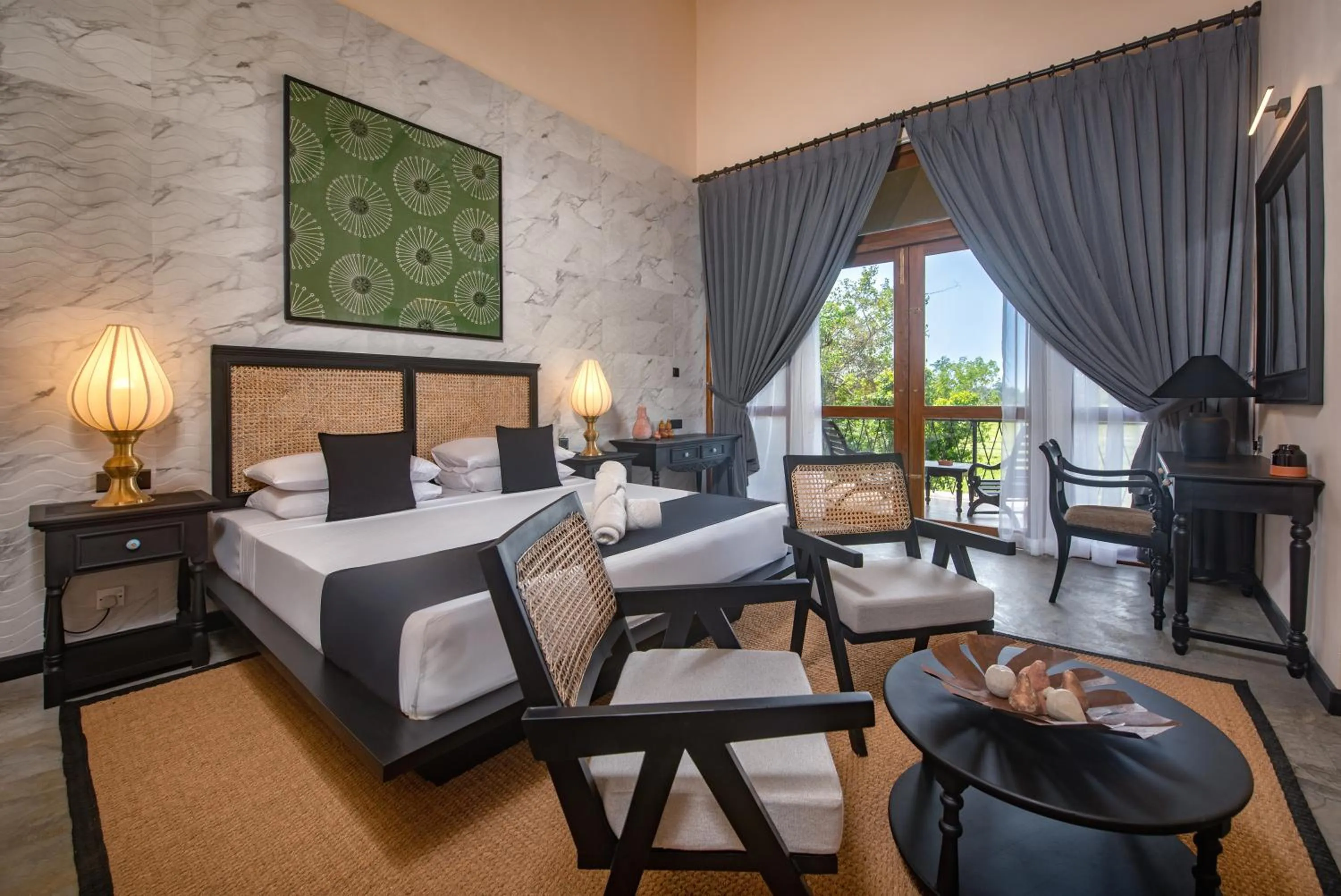 Bedroom, Bed in Ceylon Breeze Sigiriya