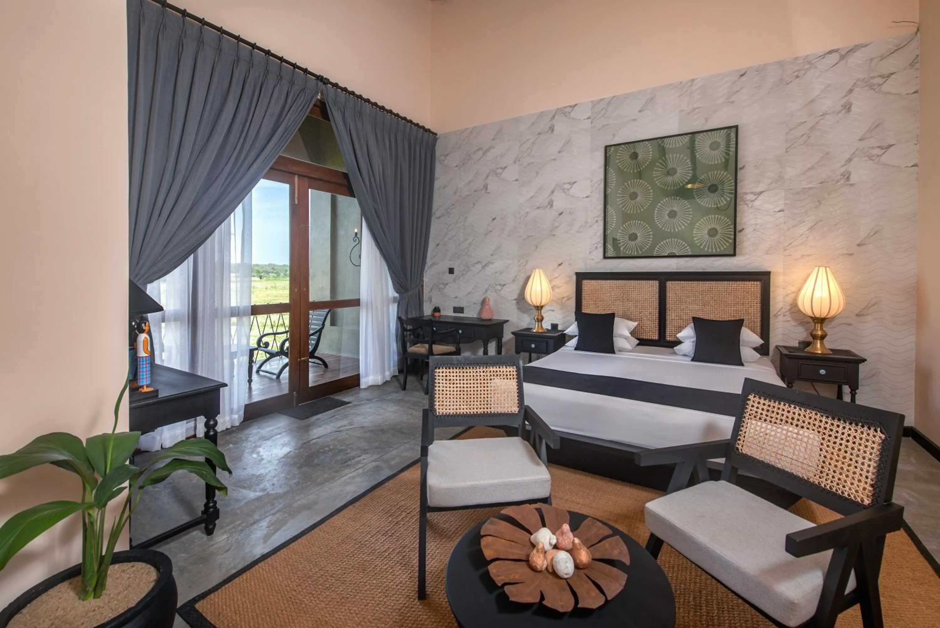 Bed in Ceylon Breeze Sigiriya