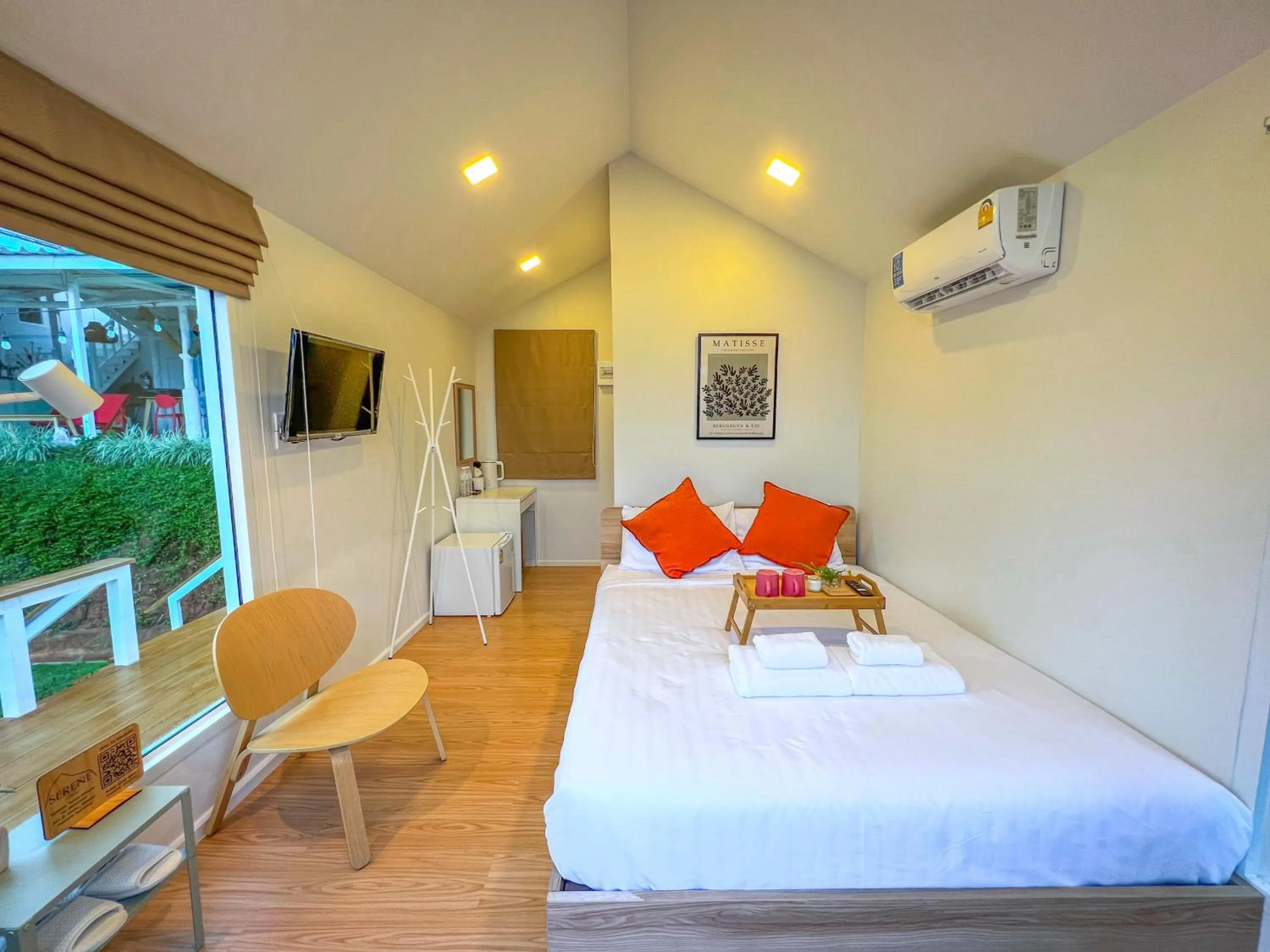 Bedroom, Bed in Serene Khaokho