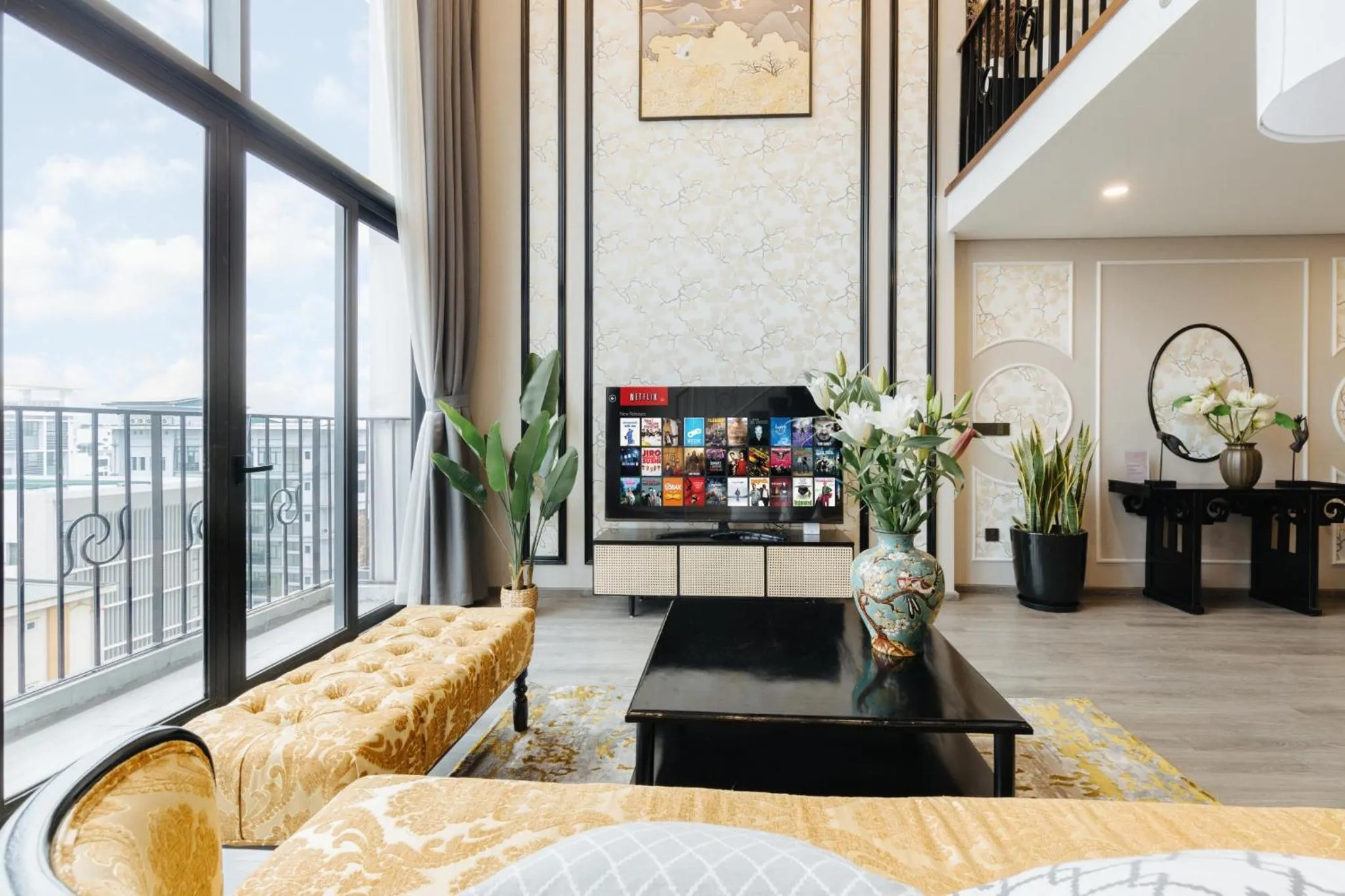 Living room in Muse Hanoi PentStudio West Lake