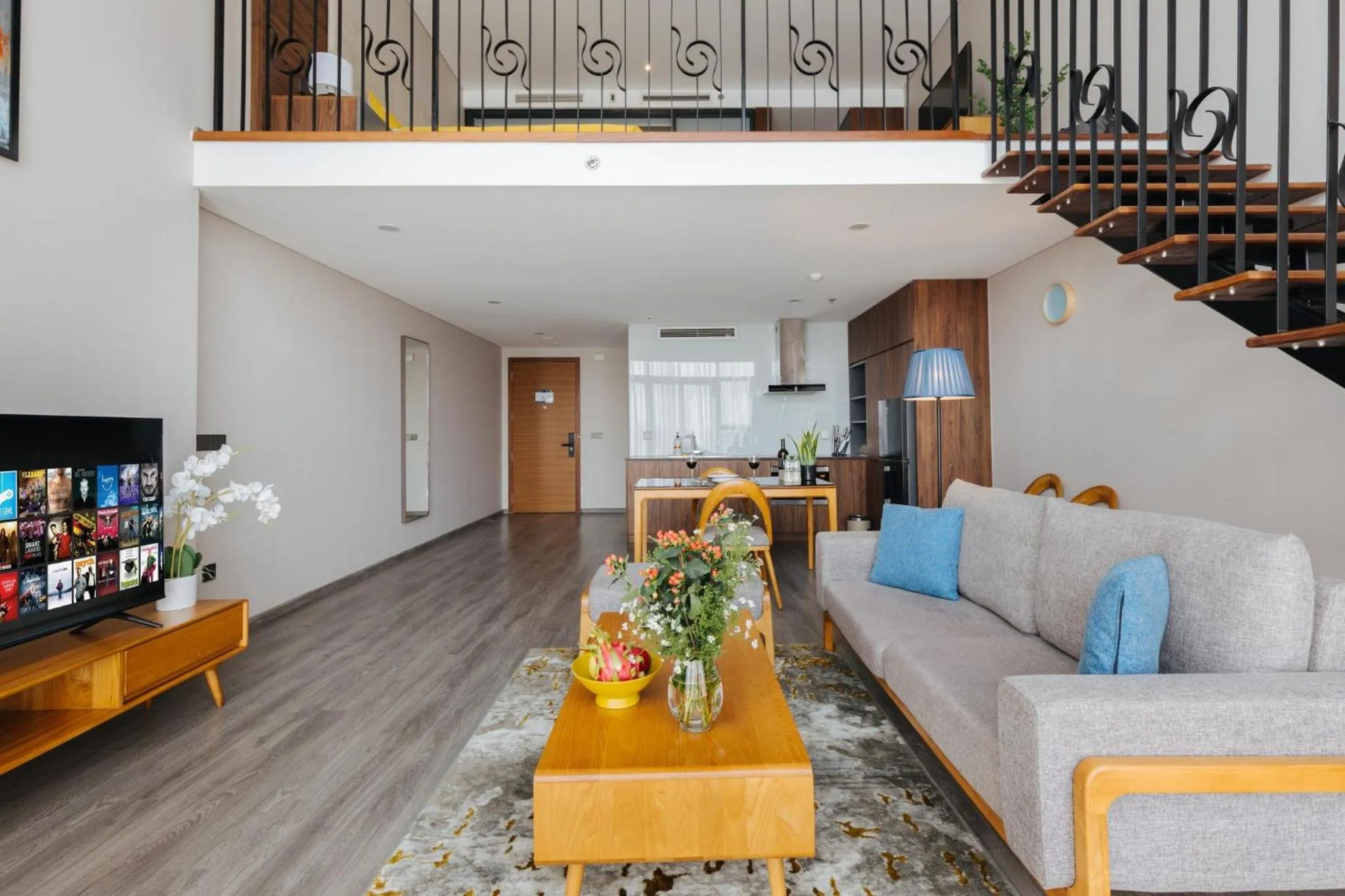 Living room in Muse Hanoi PentStudio West Lake