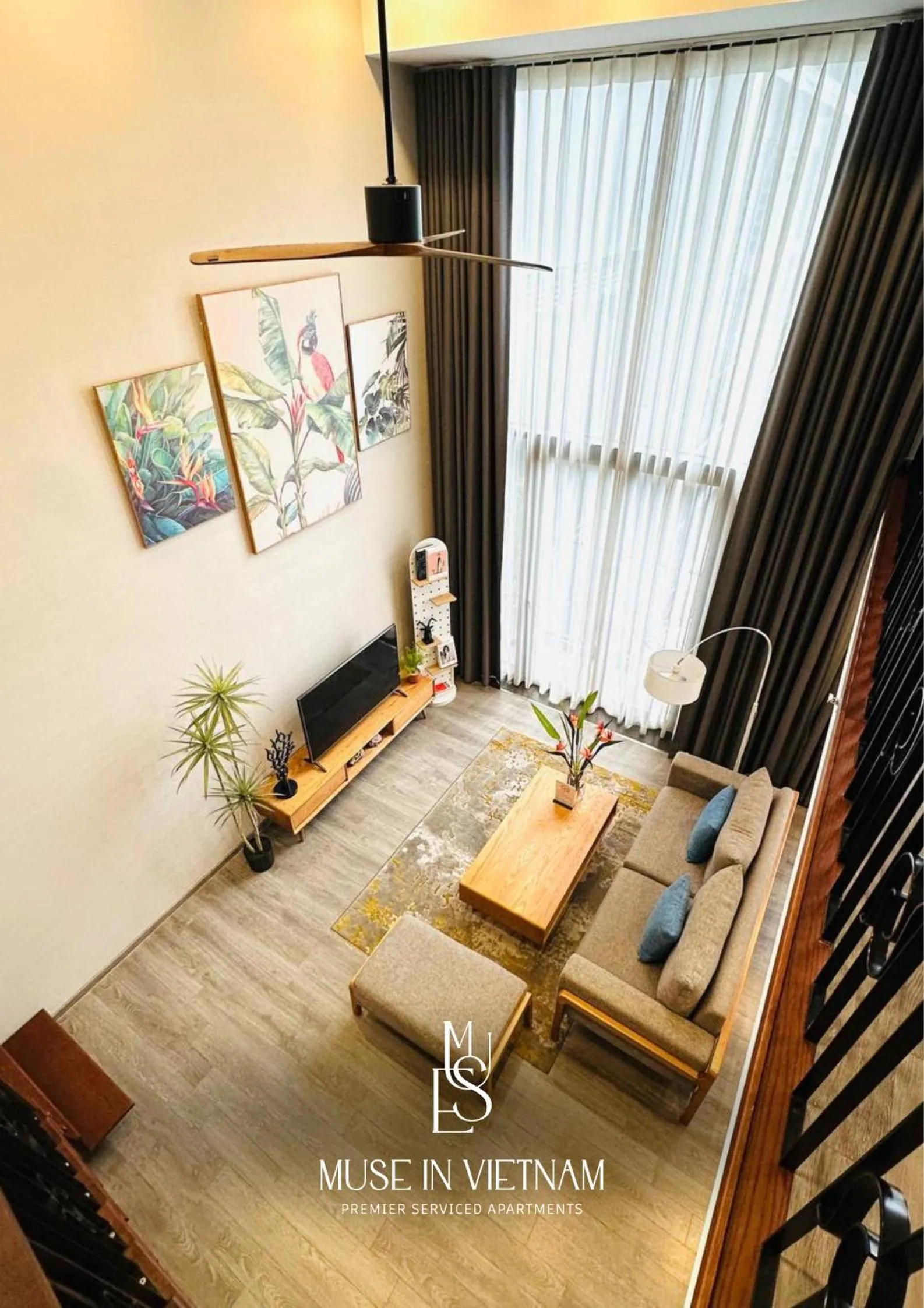 Photo of the whole room in Muse Hanoi PentStudio West Lake