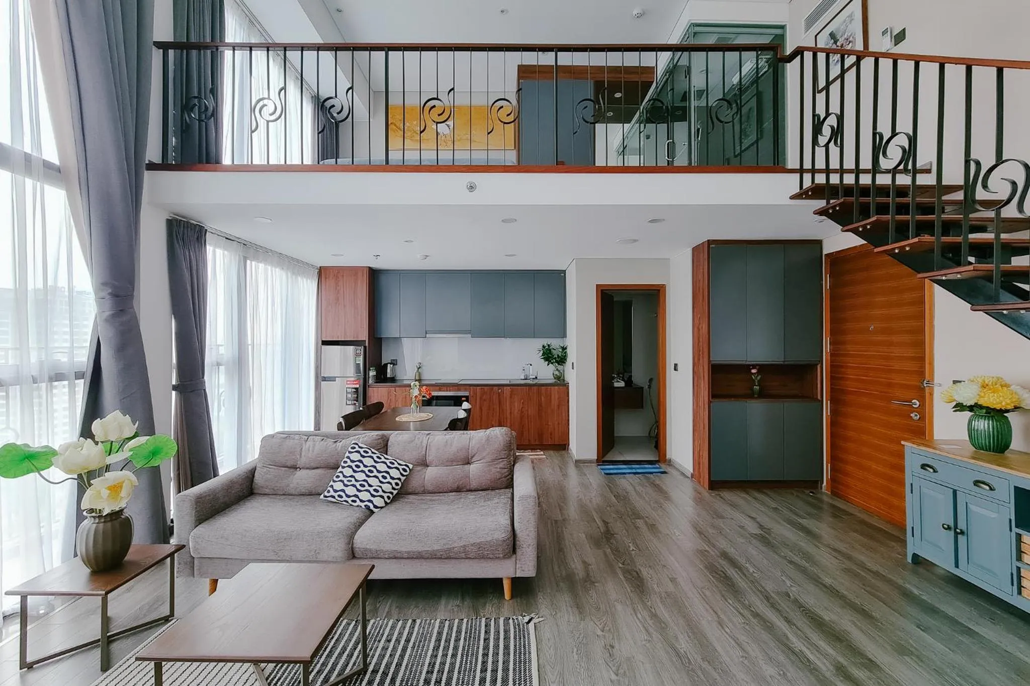 Living room in Muse Hanoi PentStudio West Lake