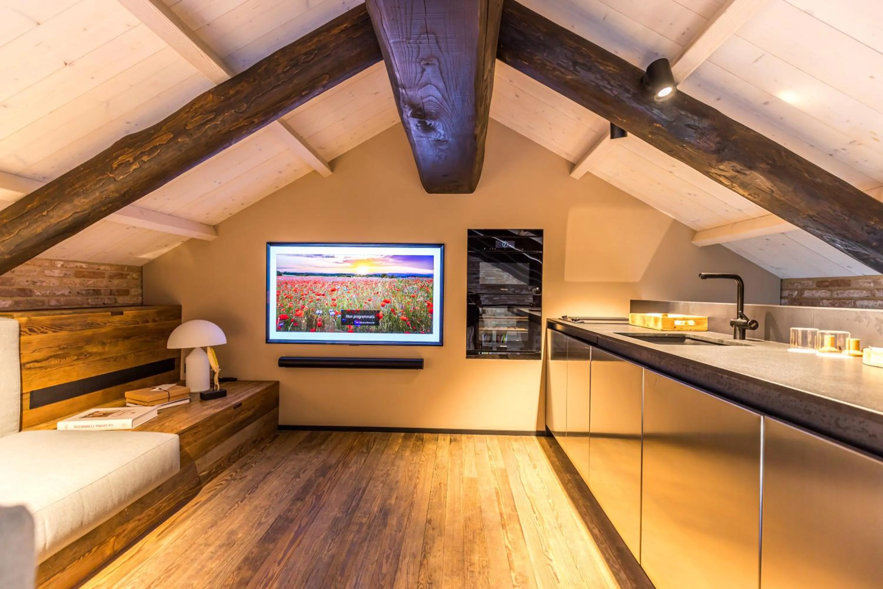 Kitchen or kitchenette in Le Marne Relais - Small Luxury Hotels of the World