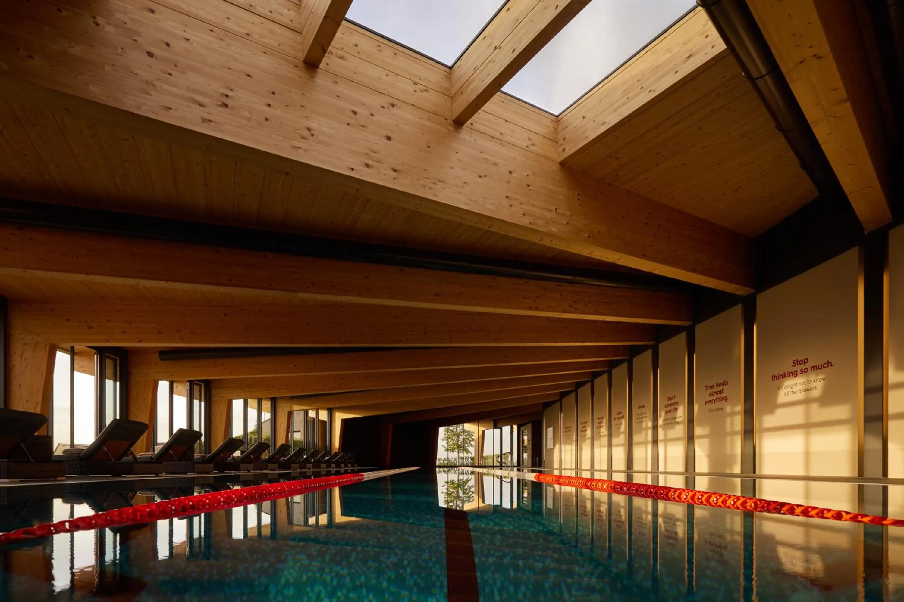 Pool view in Le Marne Relais - Small Luxury Hotels of the World