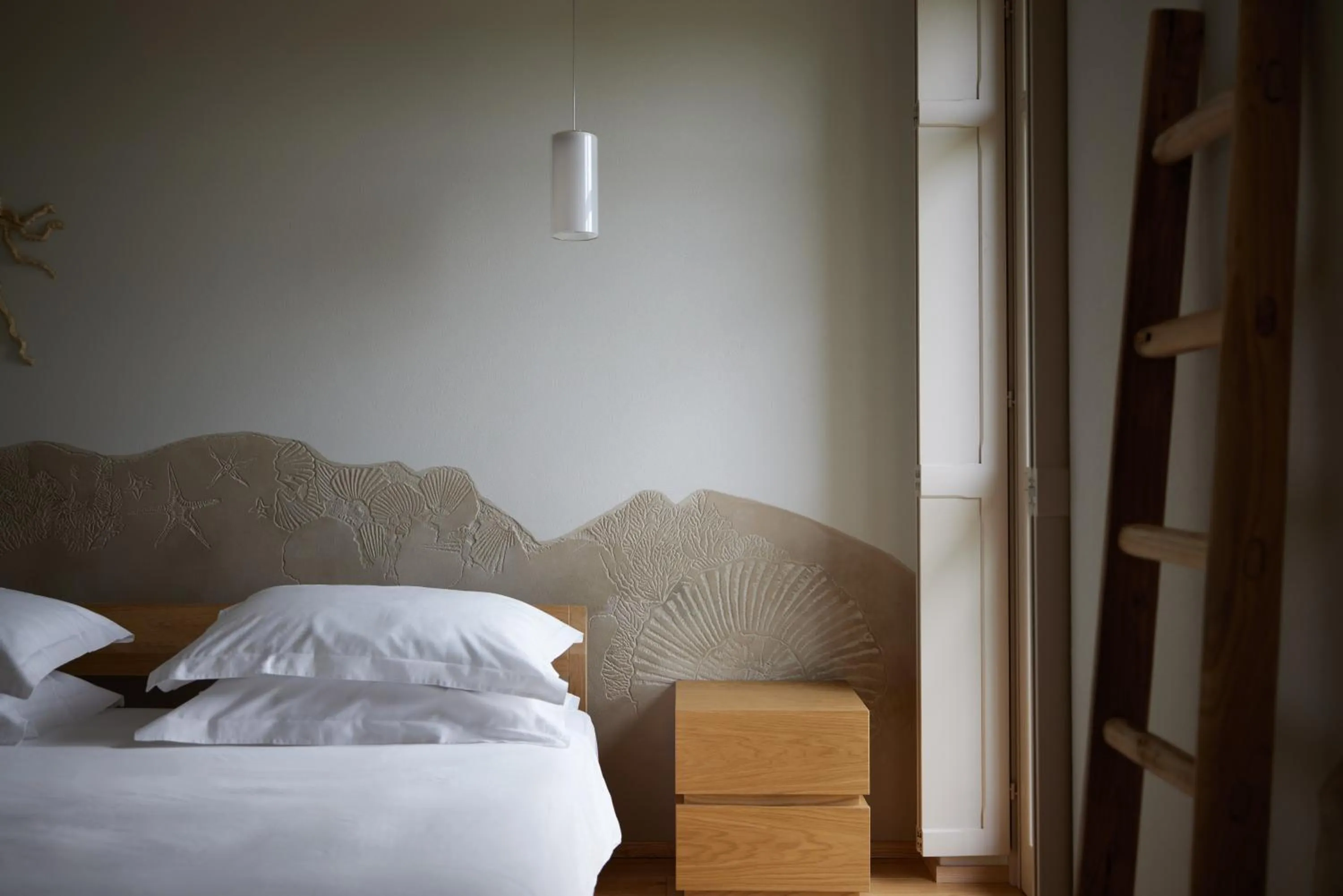 Decorative detail, Bed in Le Marne Relais - Small Luxury Hotels of the World