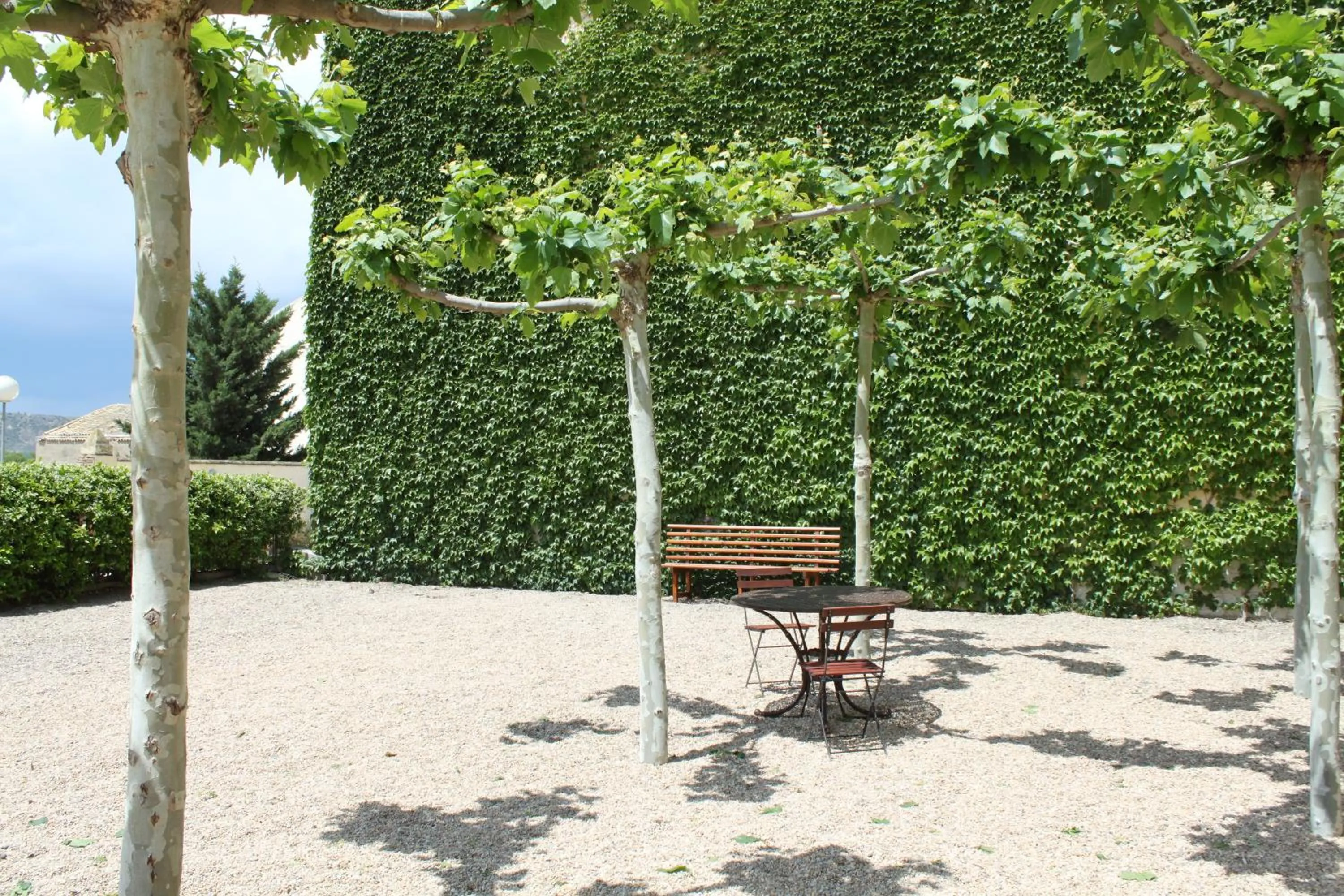 Garden in Hospedería de Alesves