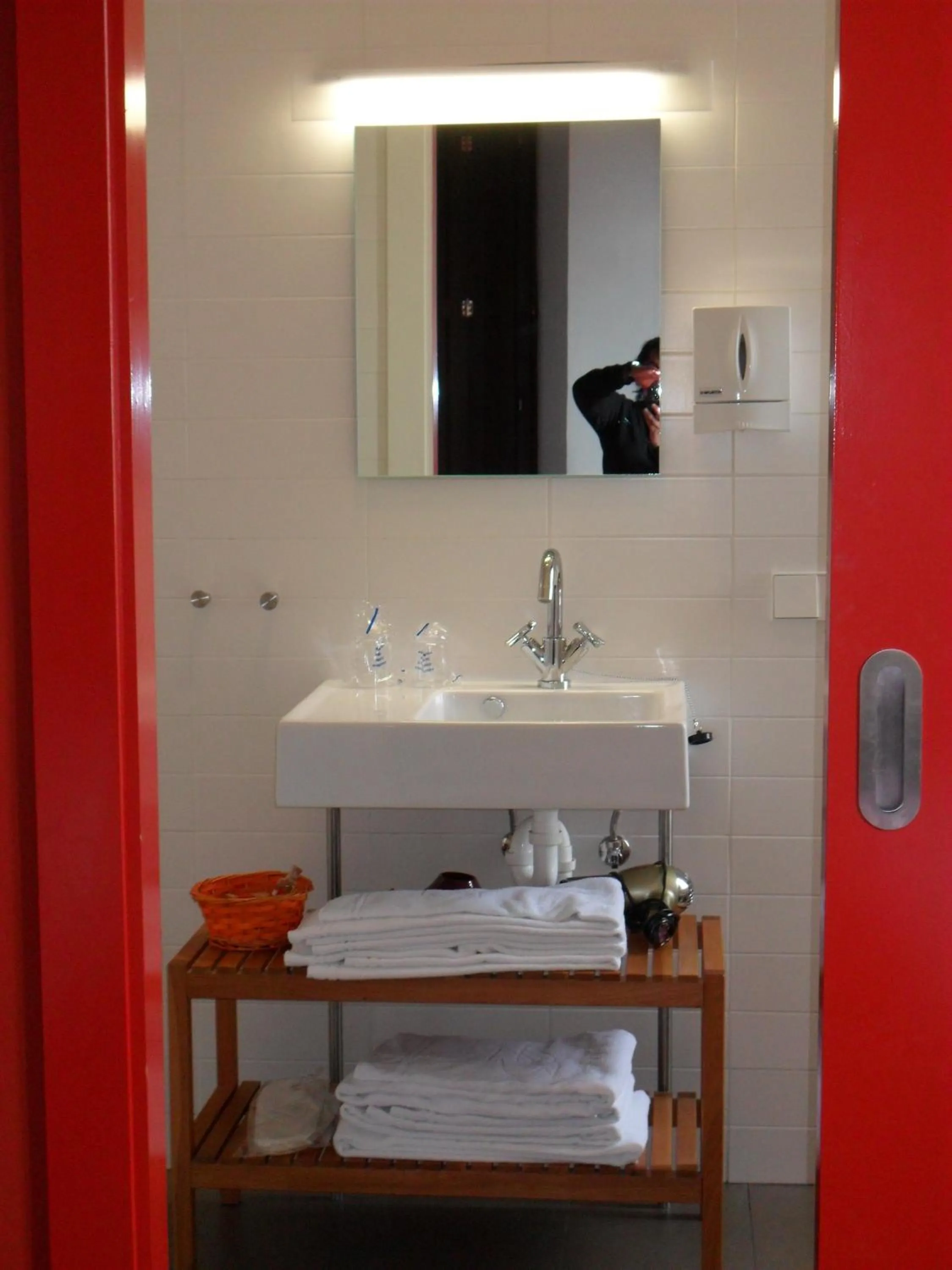Bathroom in Hospedería de Alesves