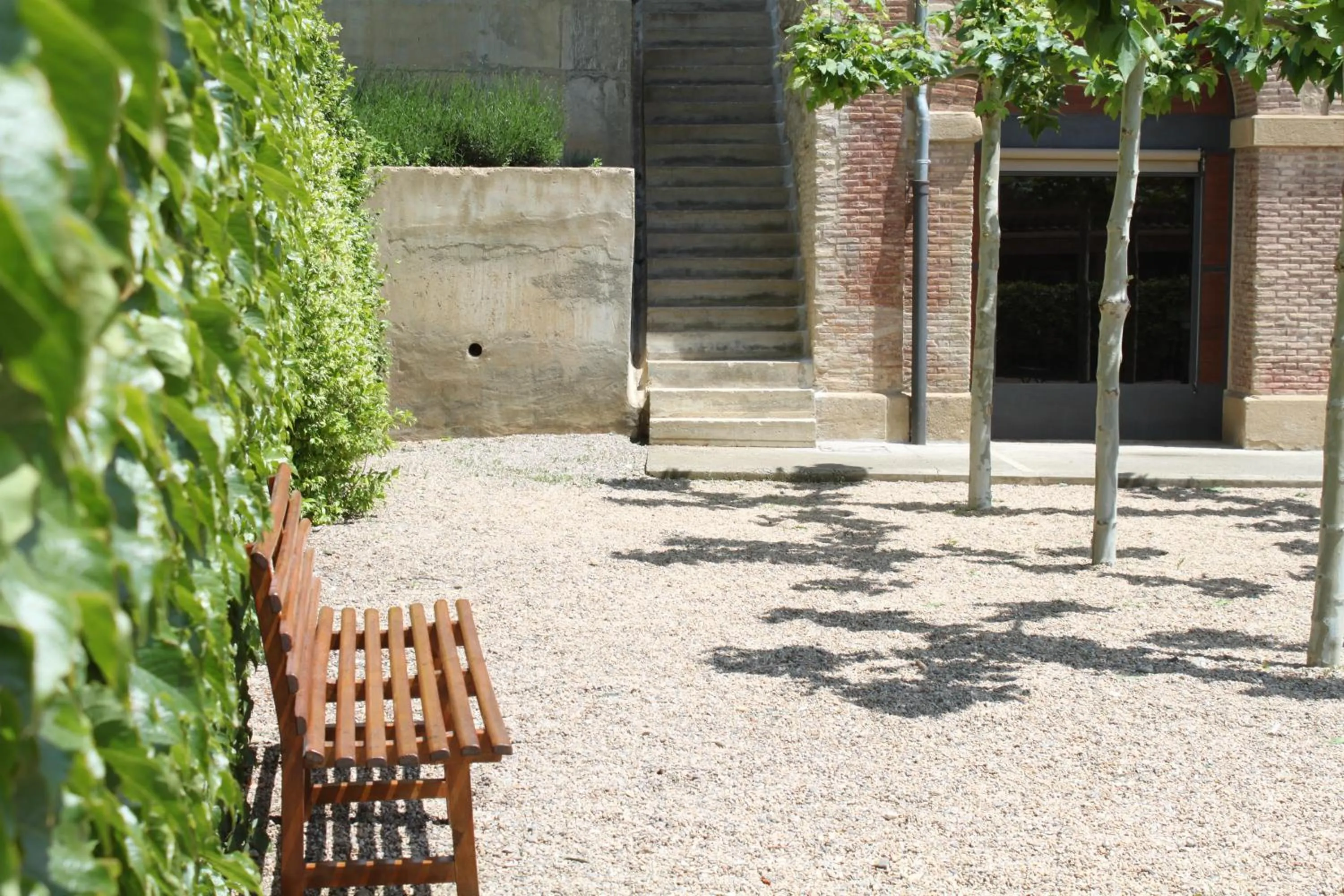 Garden in Hospedería de Alesves