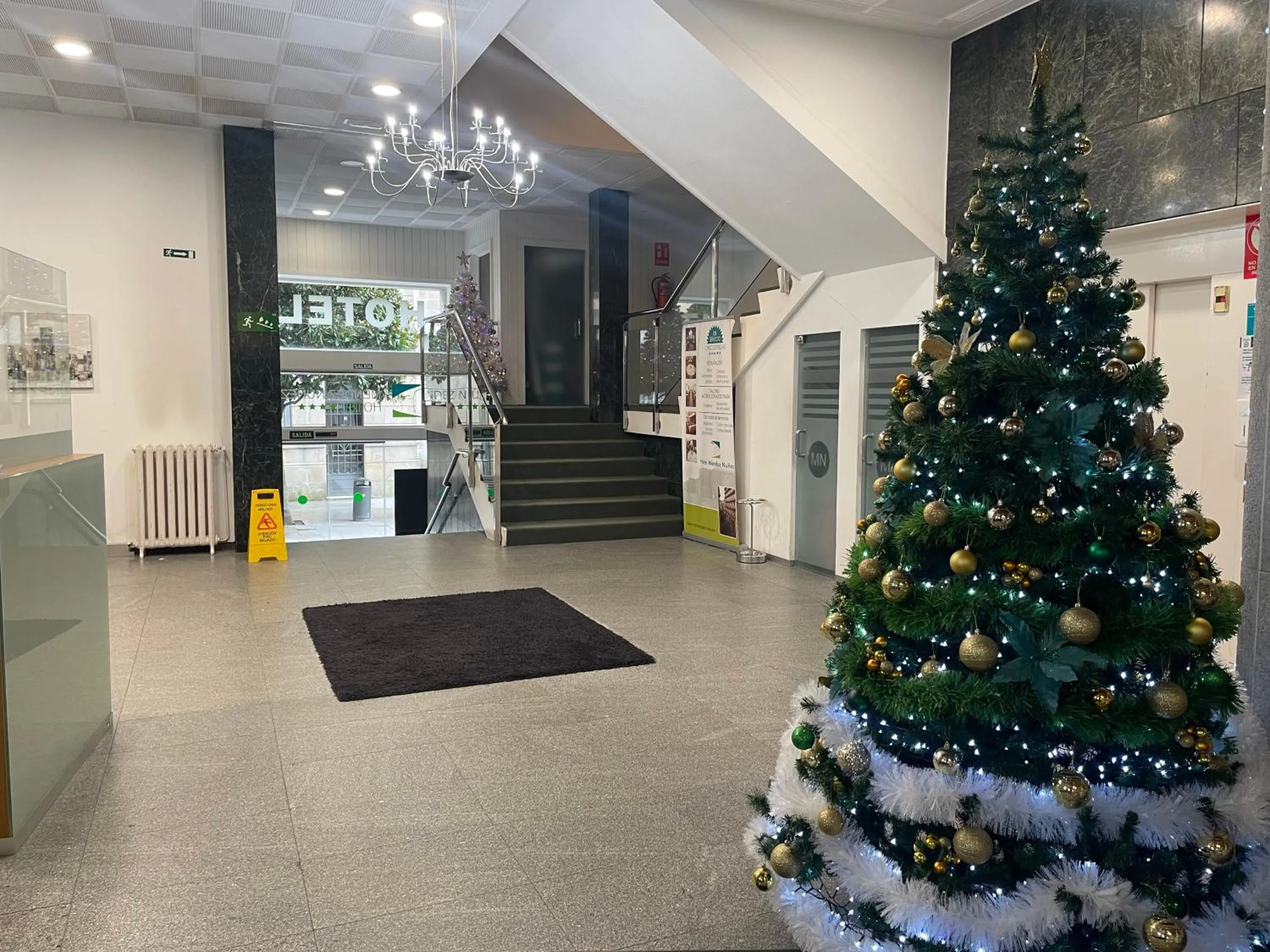 Lobby or reception in Hotel Mendez Nuñez