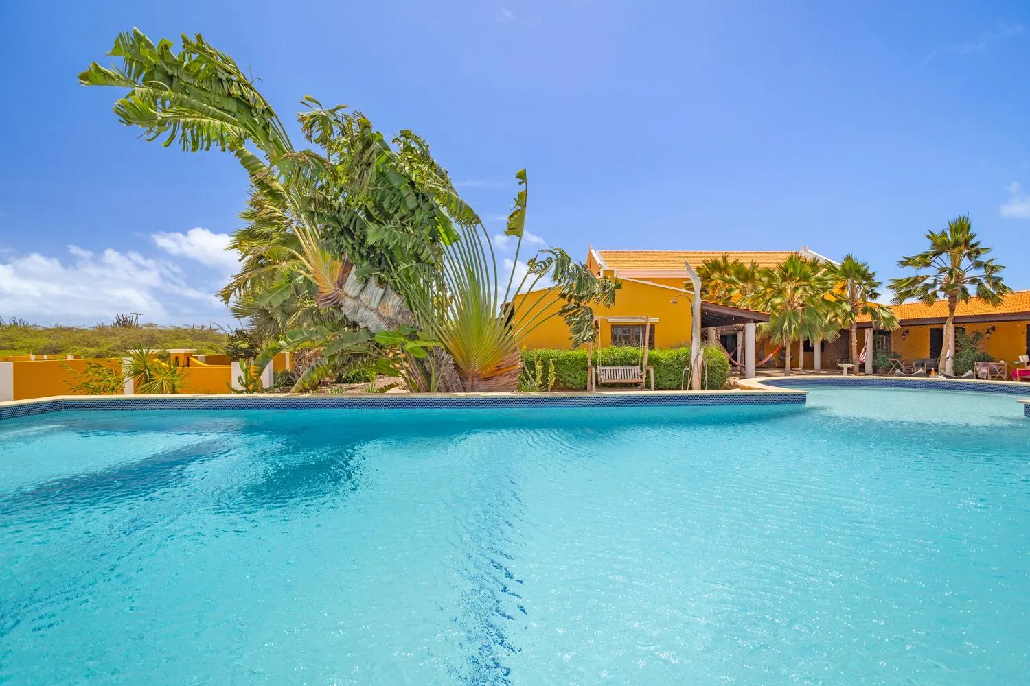 Pool view in Boutique Hotel Wanapa - Adult Friendly - 14 years and older