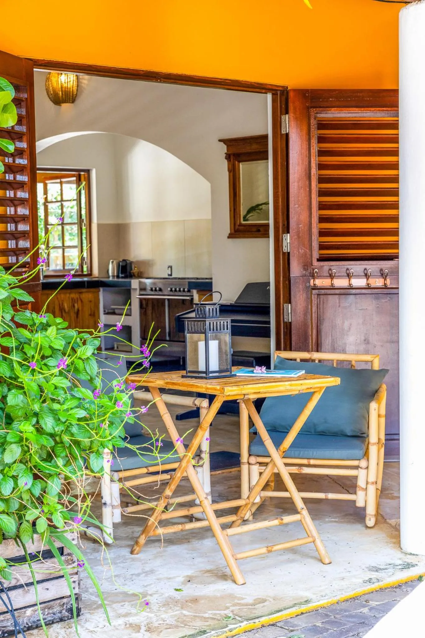 Patio in Boutique Hotel Wanapa - Adult Friendly - 14 years and older