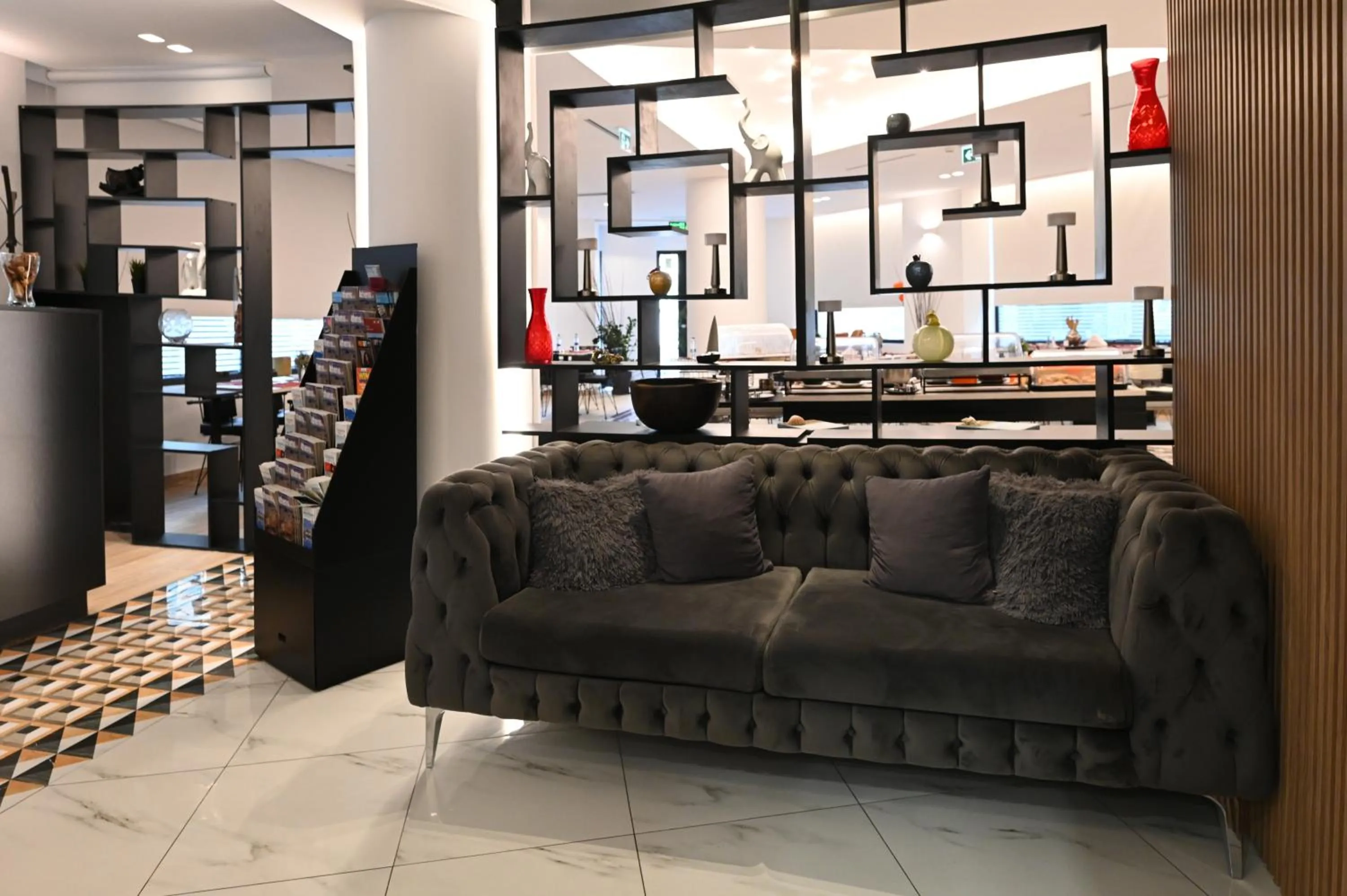 Seating area in Urban Core Residence