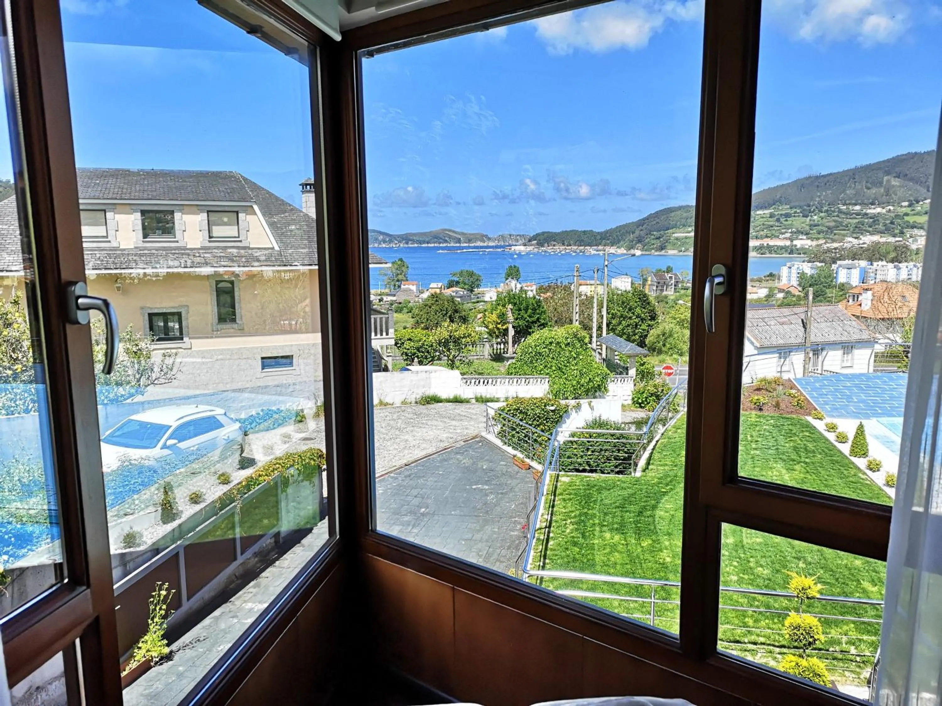 Balcony/Terrace in Hotel Herbeira